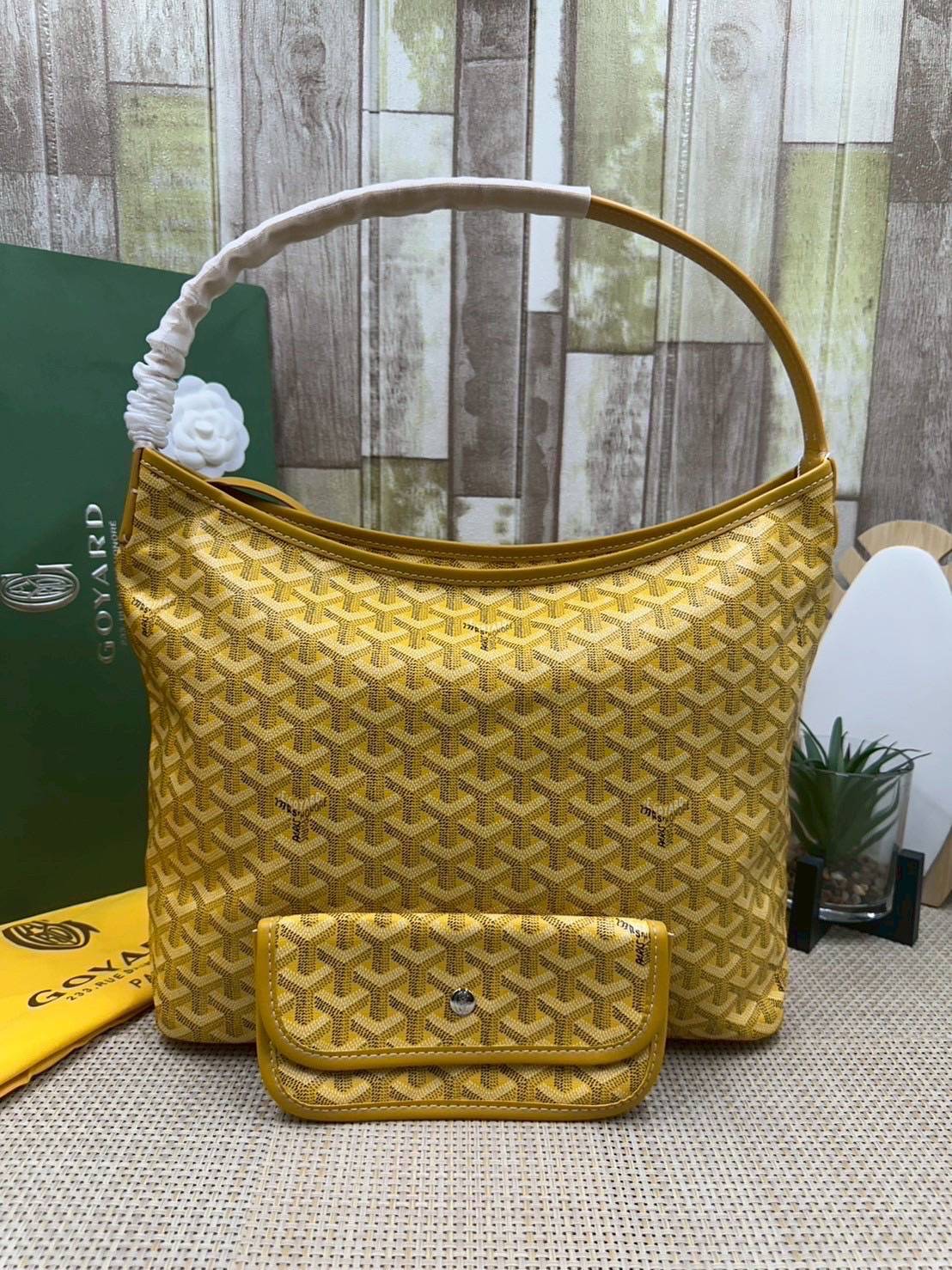 พร้อมส่ง 8 สี ORI หนังแท้ | Goyard Bohème Hobo Bag กระเป๋าสะพายทรงโฮโบ สะท้อนถึงความเบา ความยืดหยุ่น เปิดปิดแบบซิป สะดวกสบายขึ้น