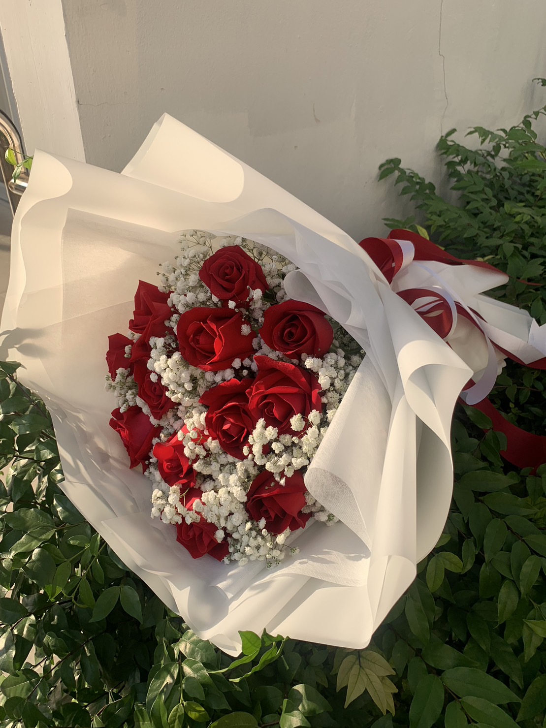 ช่อกุหลาบแดง