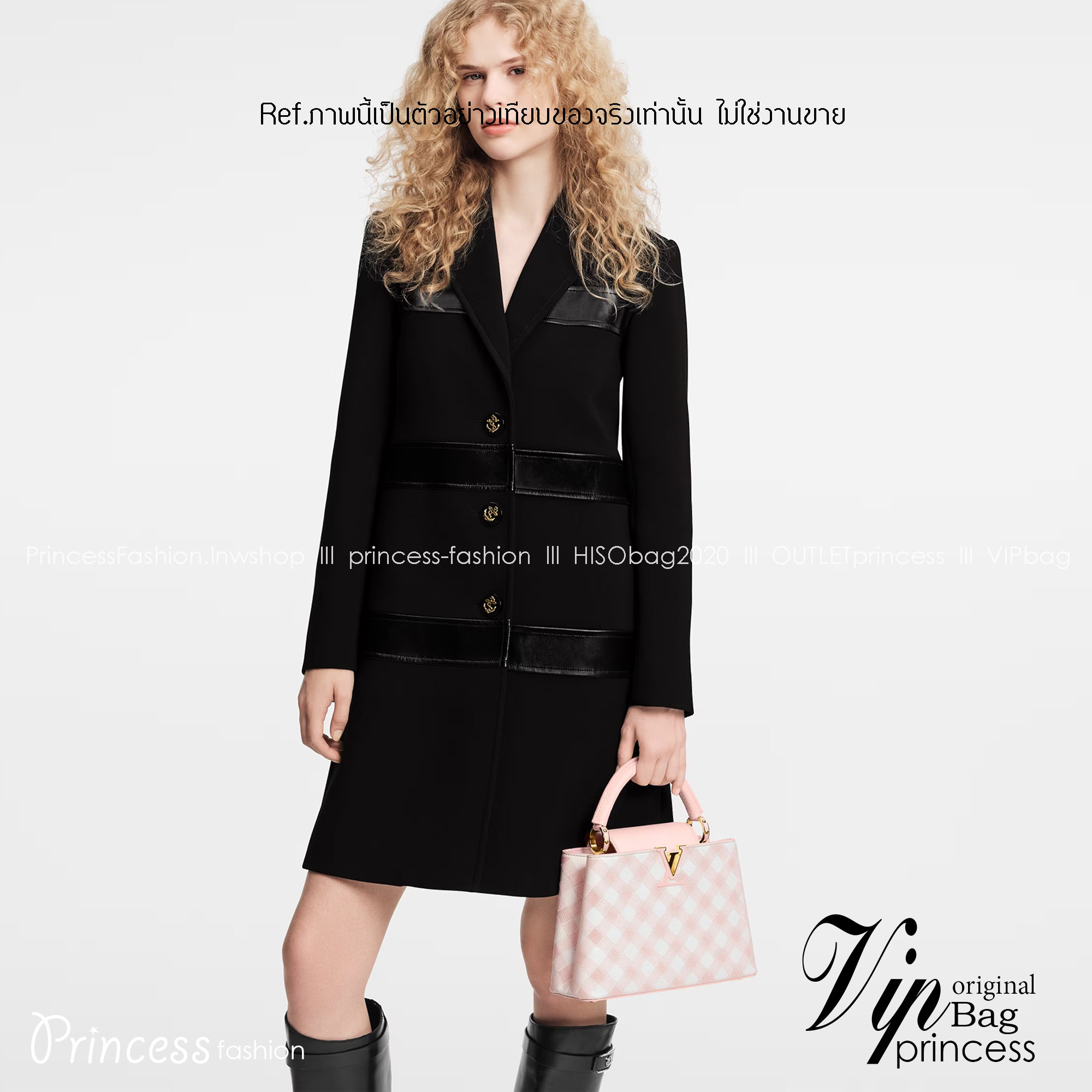 LV Capucines BB Vichy handbag / LV Bag พร้อมส่ง กระเป๋าถือสุดหรู ดีไซน์ทรงคลาสสิค ดีงามม้ากกกก!! มาพร้อมหูจับในตัว **ราคาพิเศษสุดคุ้ม งานสวยเกินราคา