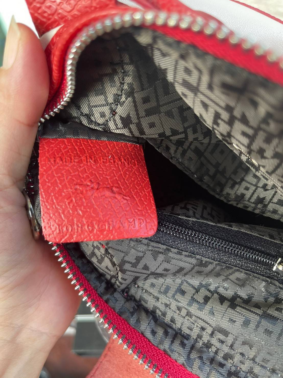 ของแท้ 100% Mini Size LONGCHAMP LE PLIAGE CUIR MAKE A WISH TOP HANDLE BAG XS