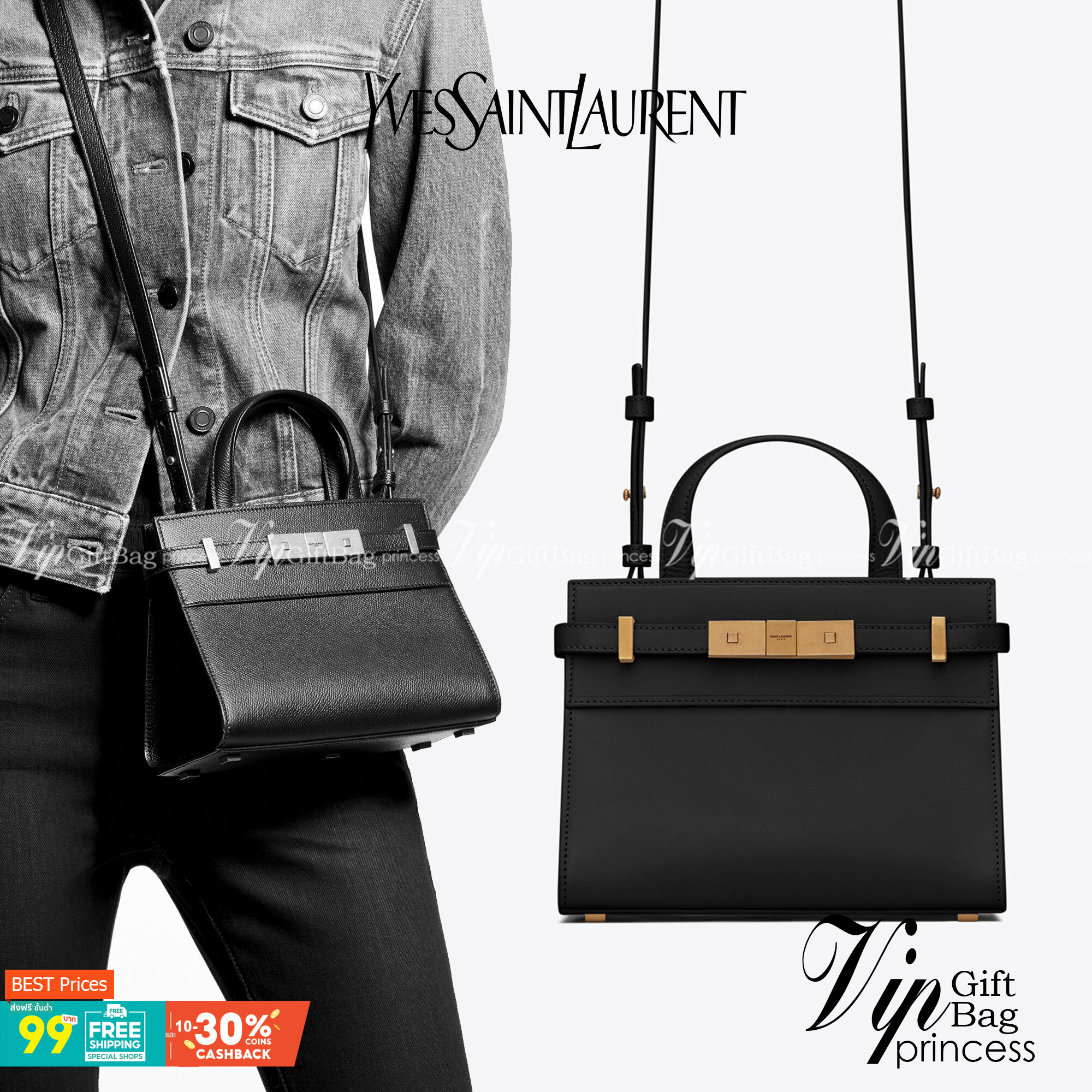 SAINT LAURENT MANHATTAN NANO SHOPPING BAG IN BOX ไม่เคยผิดหวังจริงๆ!! กับรุ่นที่สาวๆรู้กัน ดีไซน์เรียบหรู โดดเด่นด้วยโลโก้ด้านหน้า เพิ่มดีเทลความผู้ดี วัสดุหนังแท้ทนทาน สวยทุกมุม!! แนะนำห้ามพลาดเลยจ้า!!