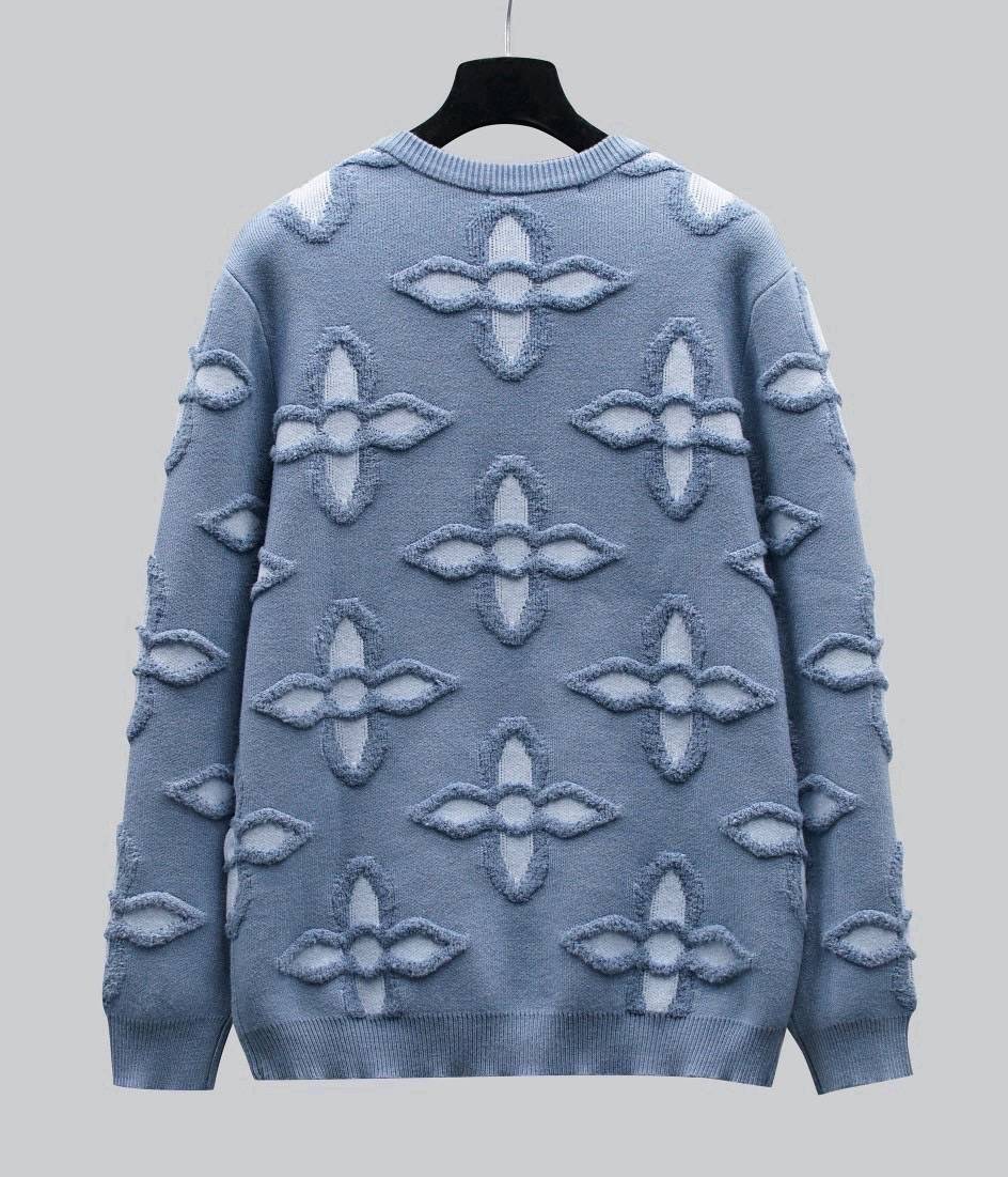 TOP ORI | LV SWEATER เสื้อสเวตเตอร์งานแบรนด์ เนื้อผ้าอย่างดีงานนำเข้าจากโรงงานเทียบแบรนด์ เกรดท็อปออริจินอล เกรดดีสุด เทียบแท้ พร้อมป้ายแท็ก