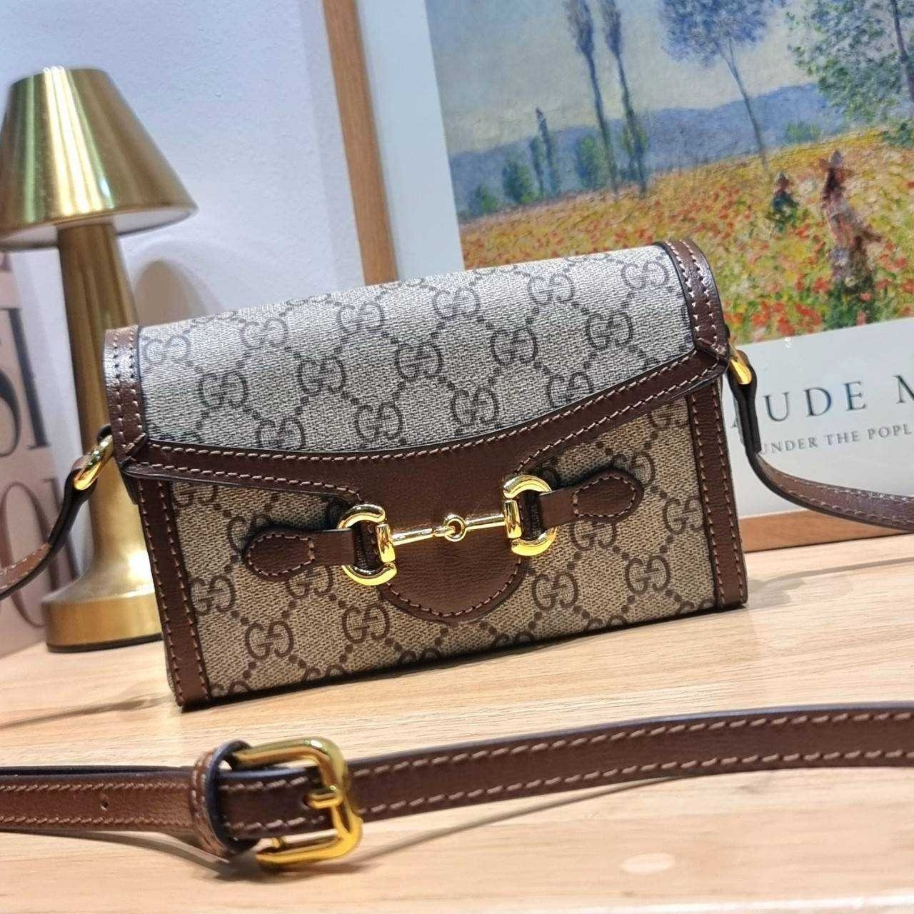 Gucci Horsebit 1955 mini bag / Gucci crossbody horizon mini bag กระเป๋าสะพายข้างขนาดกำลังดี สวยอยู่ทรง แฝงความหรู