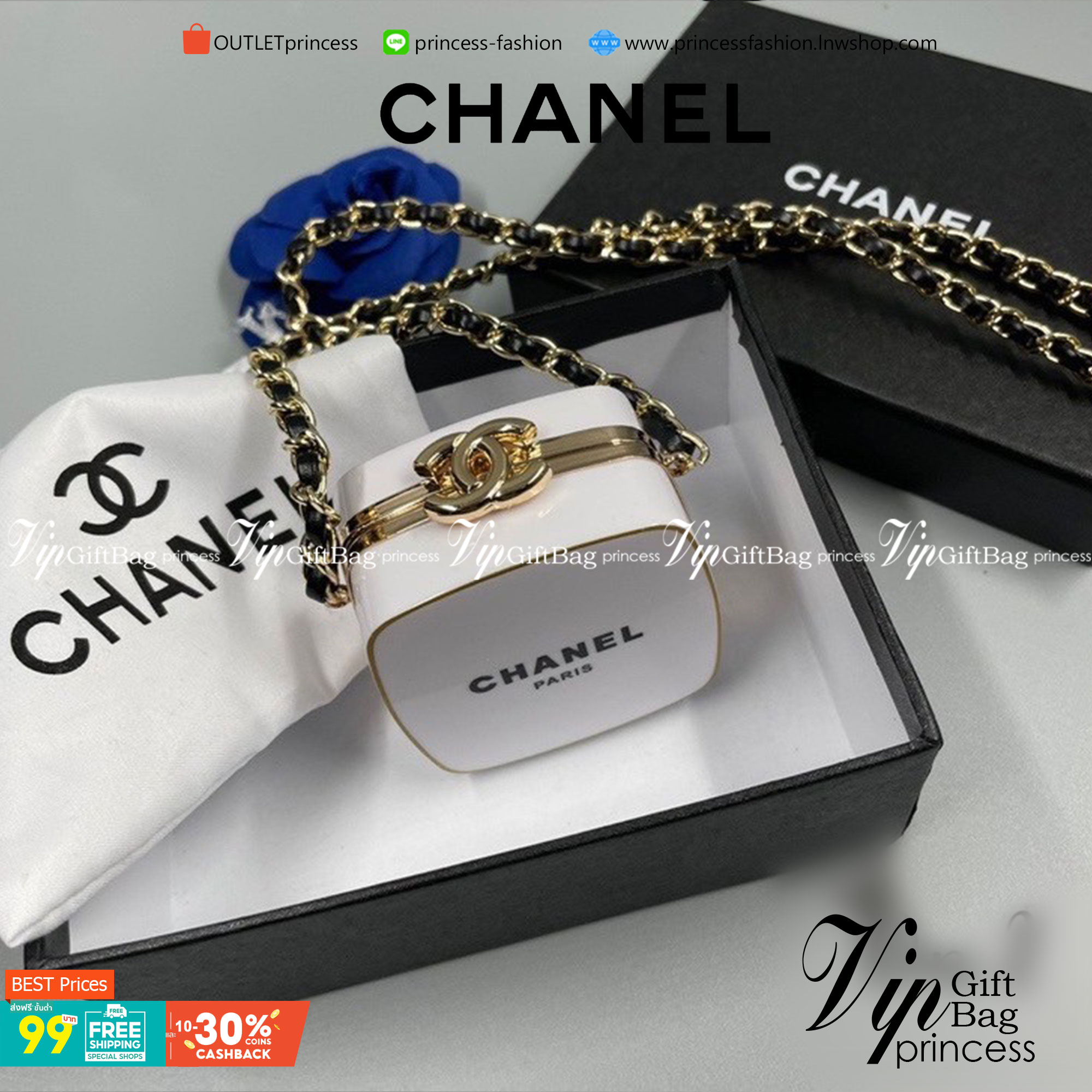 VIP 】CHANEL MINI BAG VIP GIFT WITH PURCHAS-GWP น้องคนสวยมาใหม่จ้า รุ่นใหม่กริ๊บ!!ละมุนคุณหนูต้องมาแล้วแหละ ไซส์มินิน่ารักมากค่ะ มาพร้อมสายสะพายนาวครอสบอดี้ อะไหล่สีทอง ใบนี้สาวๆต้องมีน้า ได้สวยก่อนใคร ต้องจัดแล้วจ้า งานจริงสวยน่าใช้ Chanel mini นาทีนี้กำล
