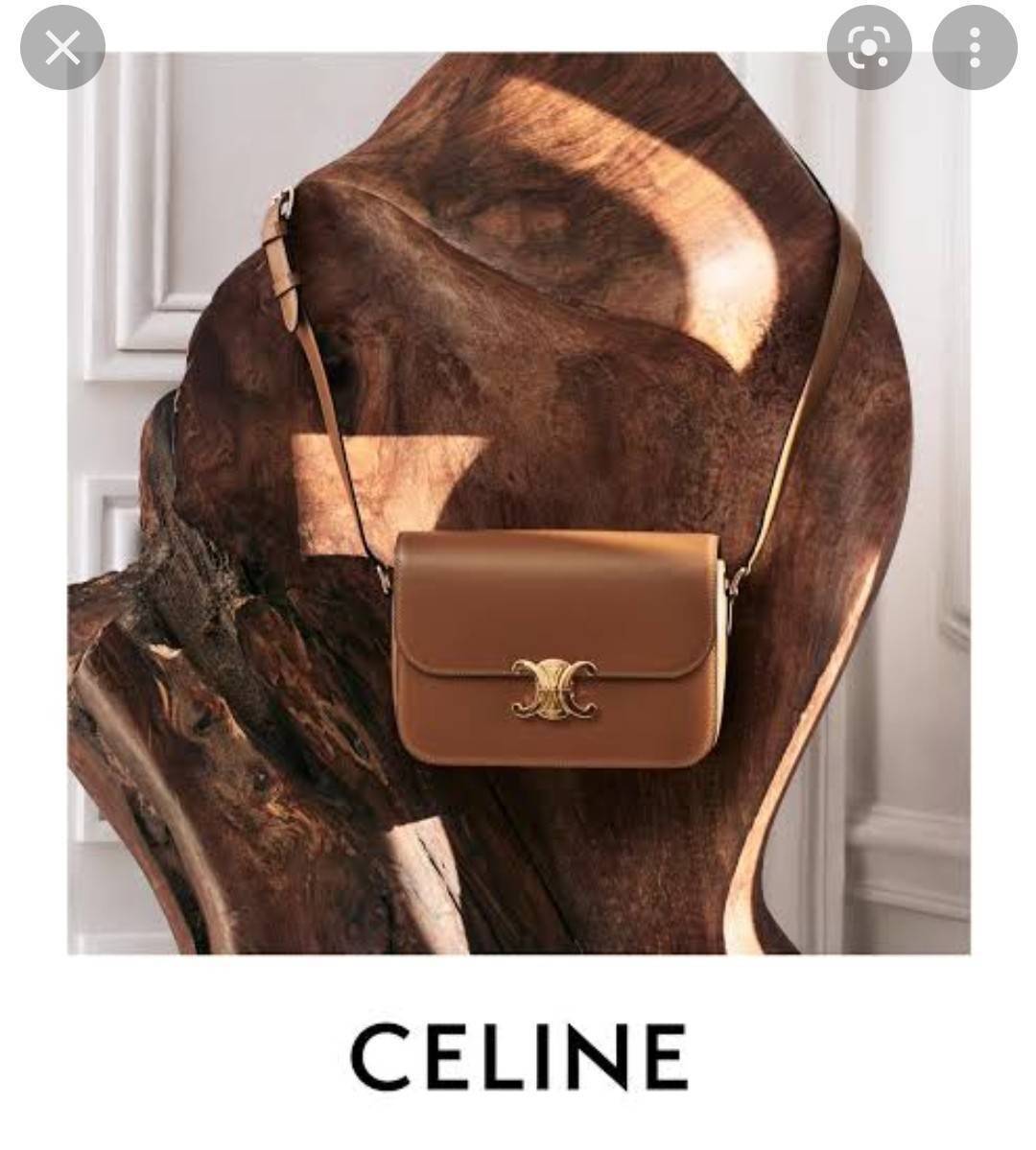 CELINE CLASSIQUE TRIOMPHE BAG IN SHINY CALFSKIN ไอเท็มสุดคลาสสิค ที่ขาดไม่ได้ กระเป๋าสะพายทรงสวยคลาสสิค แฝงความผู้ดี ที่ใช้ได้ทั้งชายหญิง