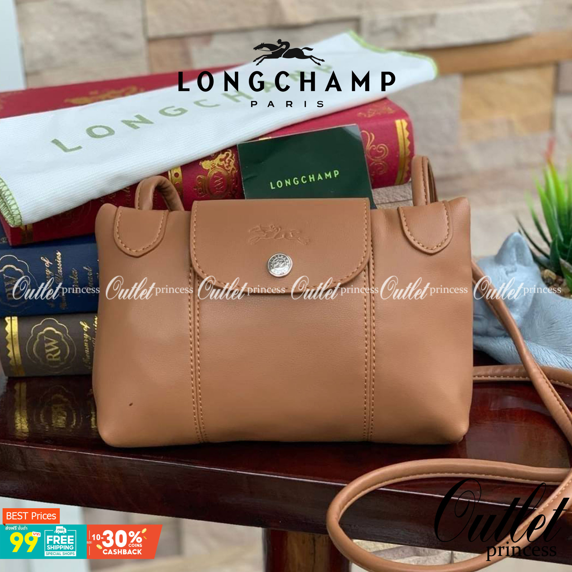 Longchamp Le Pliage Cuir Crossbody Bag อีกหนึ่งคอลเลคชั่น Le Pliage Cuir หนึ่งในตระกูลกระเป๋าสุดไอคอนิก