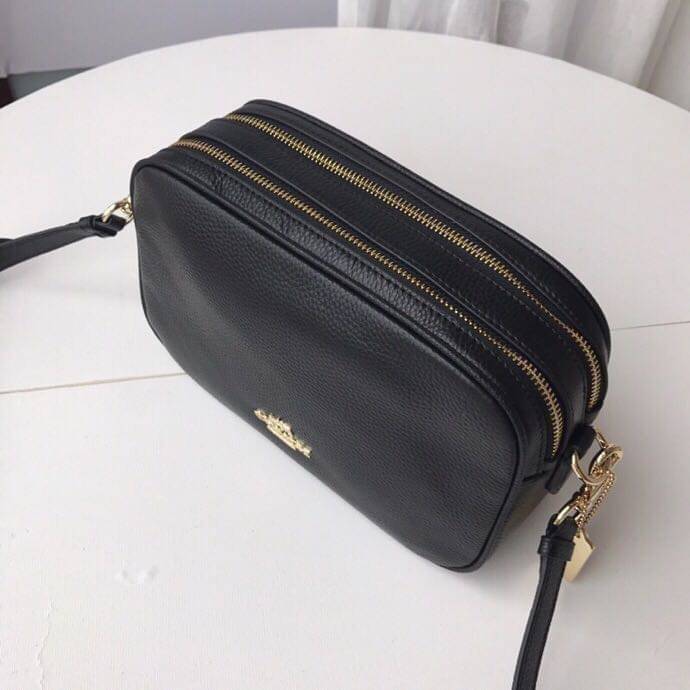 ของแท้ 💯% Coach JES CROSSBODY IN SIGNATURE CANVAS (COACH F68168) BROWN/LIGHT GOLD