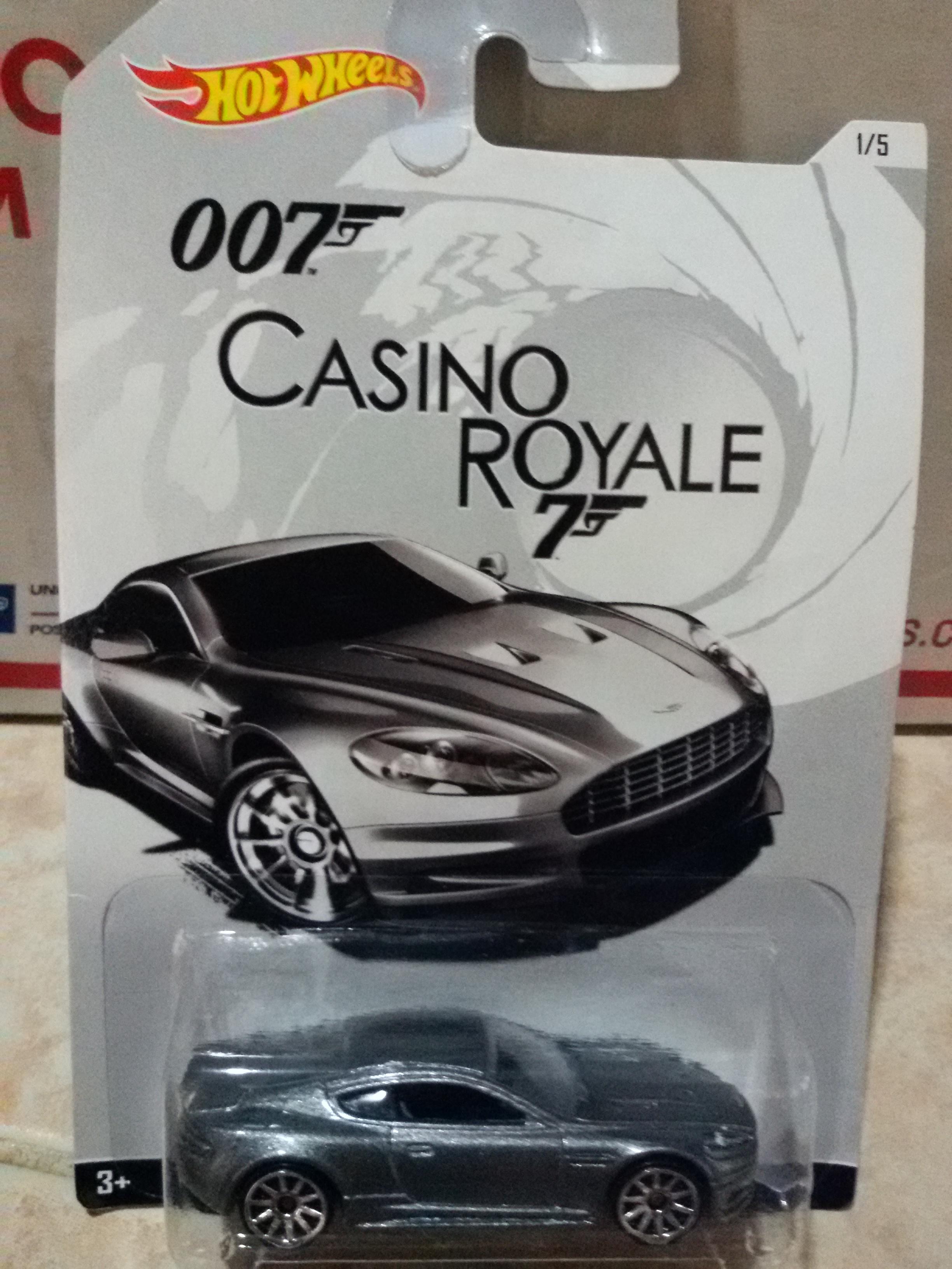 รถเหล็ก Hot Wheels 2015 - 007 James Bond Complete 5 Car Walmart Exclusive Set