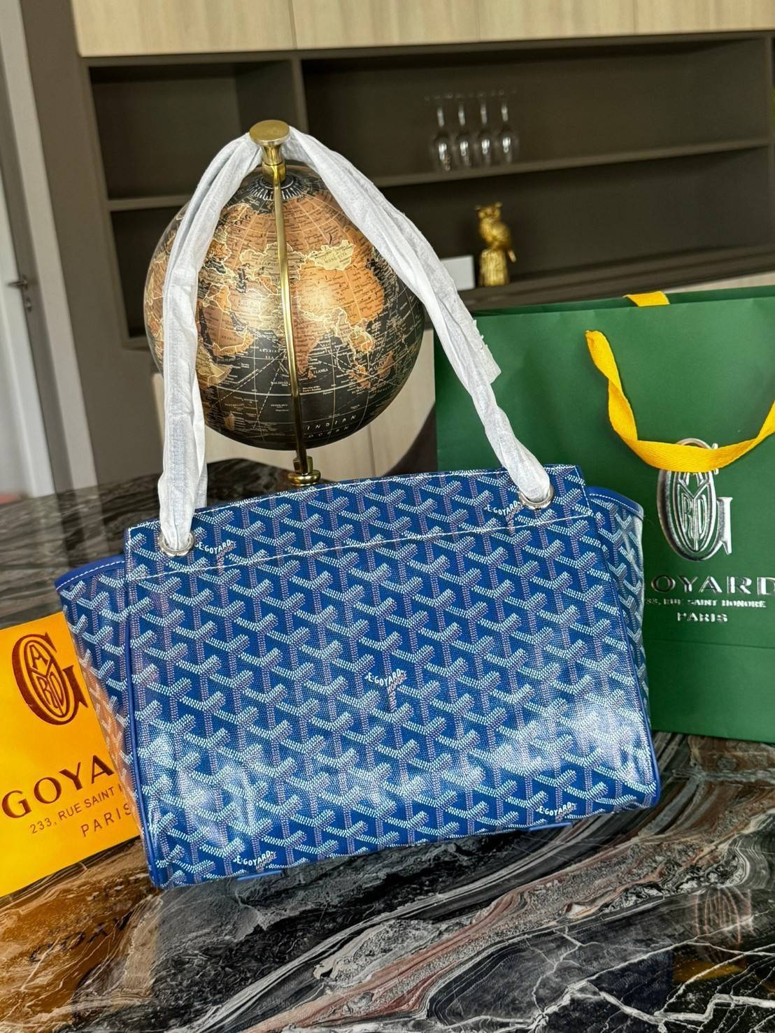 พร้อมส่ง 8 สี GOYARD Rouette Souple Bag 30cm กระเป๋าสะพายแบรนด์หรูสัญชาติฝรั่งเศส 🧡 เกรดออริจินอล 1:1 สลับแท้ ใช้งานต่างประเทศได้