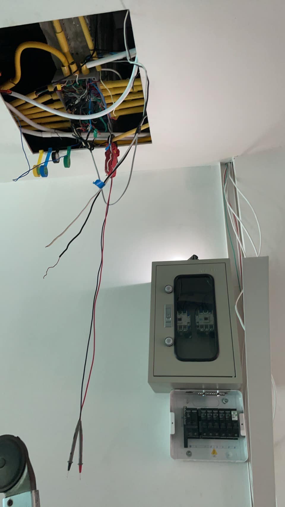 งานติดตั้งสวิทช์สลับแหล่งจ่ายอัตโนมัติ ATS Automatic Transfer Switch