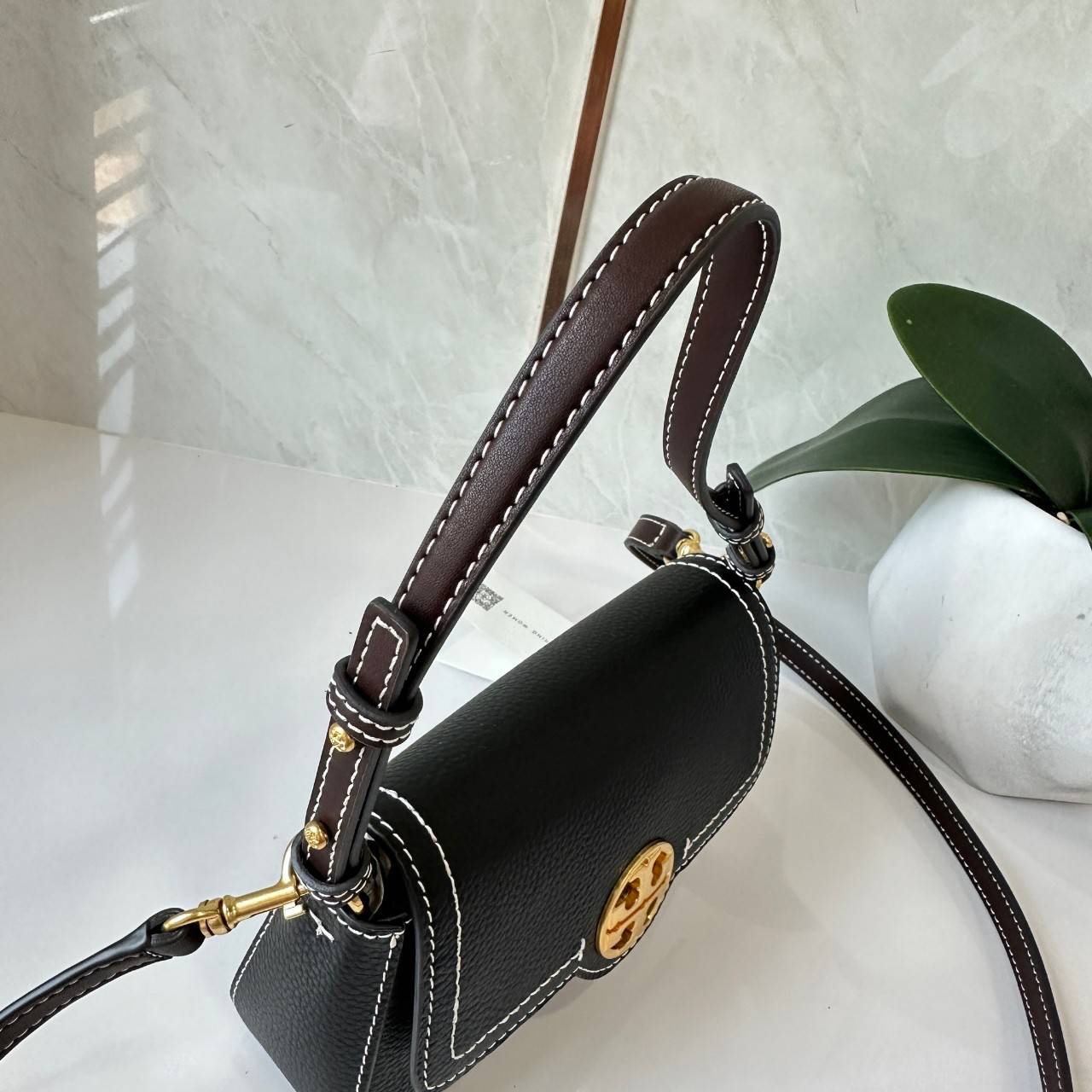 MINI พร้อมส่ง 2 สี TORY BURCH FELIX MINI CROSSBODY BAG กระเป๋าสะพาย เกรดท็อปออริ เกรดดีสุด สลับแท้ 1:1