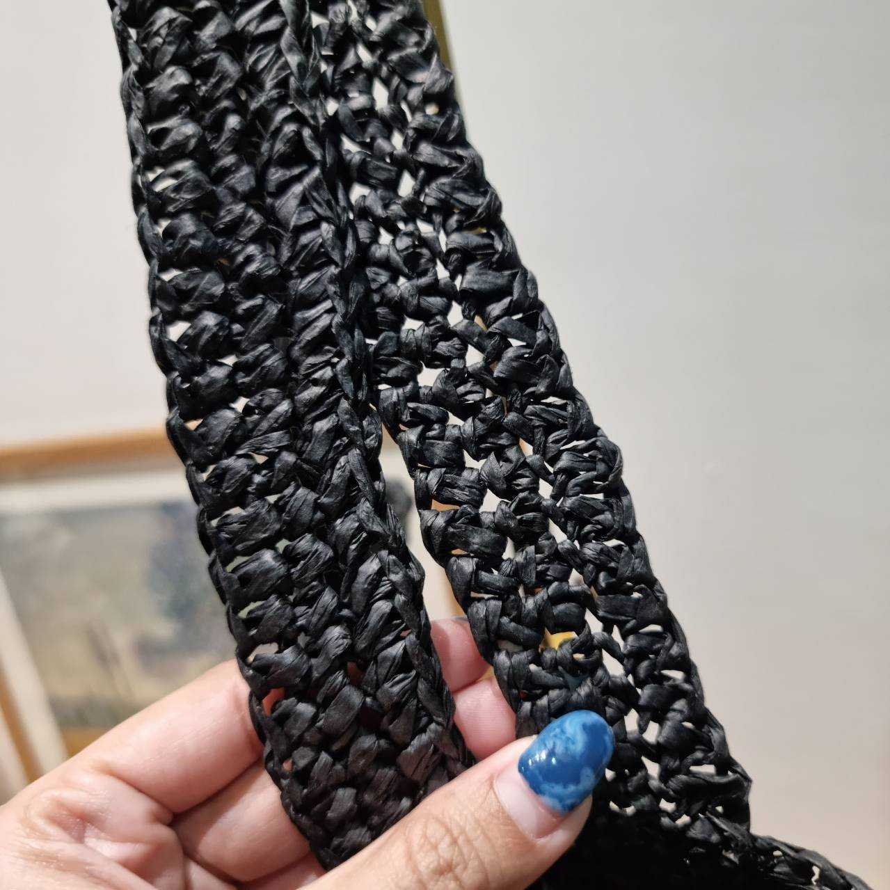 RADA CROCHET TOTE BAG กระเป๋าสะพายทรงโท้ทลายสาน สวยไม่ซ้ำใคร สไตล์บีช เหมาะมากกับการสะพายไปเที่ยวทะเล หรือจะใช้ในวันสบายๆก็ตอบโจทย์