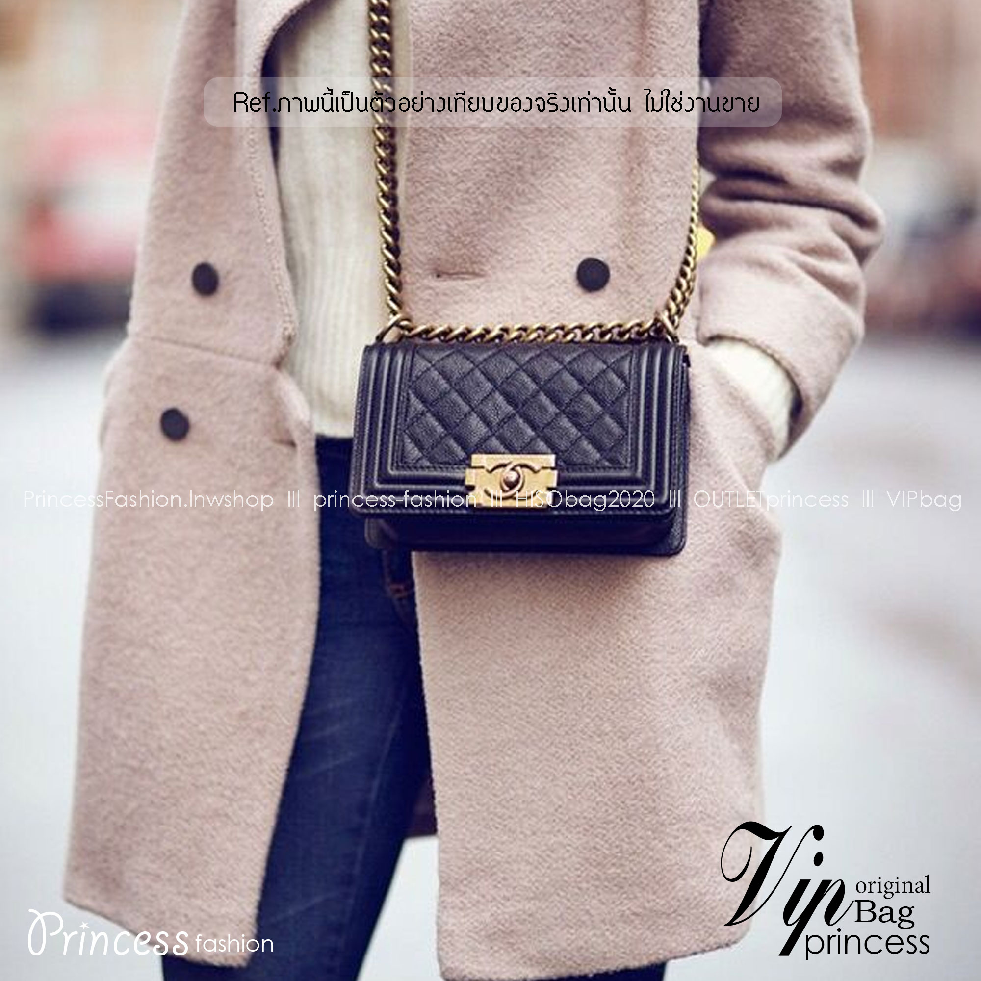 CHANEL BOY BAG 20cm กระเป๋าสุดคลาสสิคตลอดกาล งานหนังแท้ ขนาดเล็กน่ารัก ไม่ว่าเวลาจะผ่านไปเเค่ไหนก็ไม่เคย Out สำหรับรุ่นนี้ เรียบ หรู คลาสสิค ผู้ดี ไฮโซที่แท้ทรูอะไหล่เงินรมขวัญสวยมากค่ะ 🧡เกรดท็อปออริ เทียบแท้ 1:1 ใช้งานต่างประเทศได้