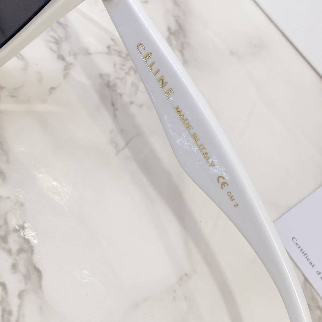 แว่นตาลิซ่า Celine Sunglass เกรดท็อปออริ 1:1 สลับแท้ เกรดดีสุด ใช้งานต่างประเทศได้ มาพร้อมกระเป๋าใส่แว่นปักลายซีลีน ภาพถ่ายจากงานขายจริง