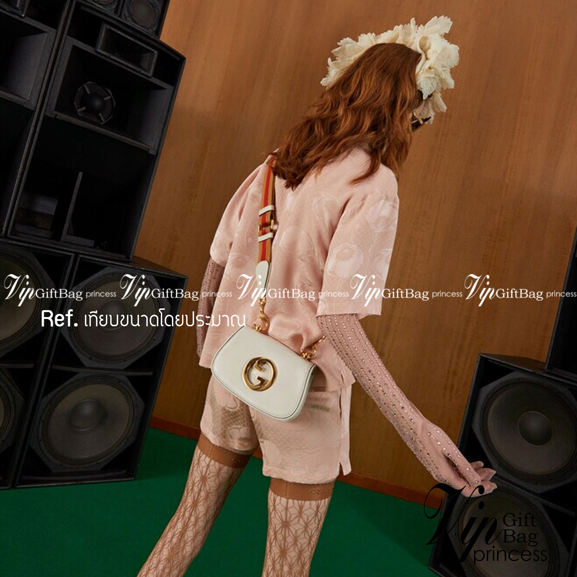 GUCCI Blondie mini bag เกรดเทพออริจินล หนังแท้ ภาพถ่ายจากงานขายจริง ใช้งานต่างประเทศได้ ผ่านทุก ตม