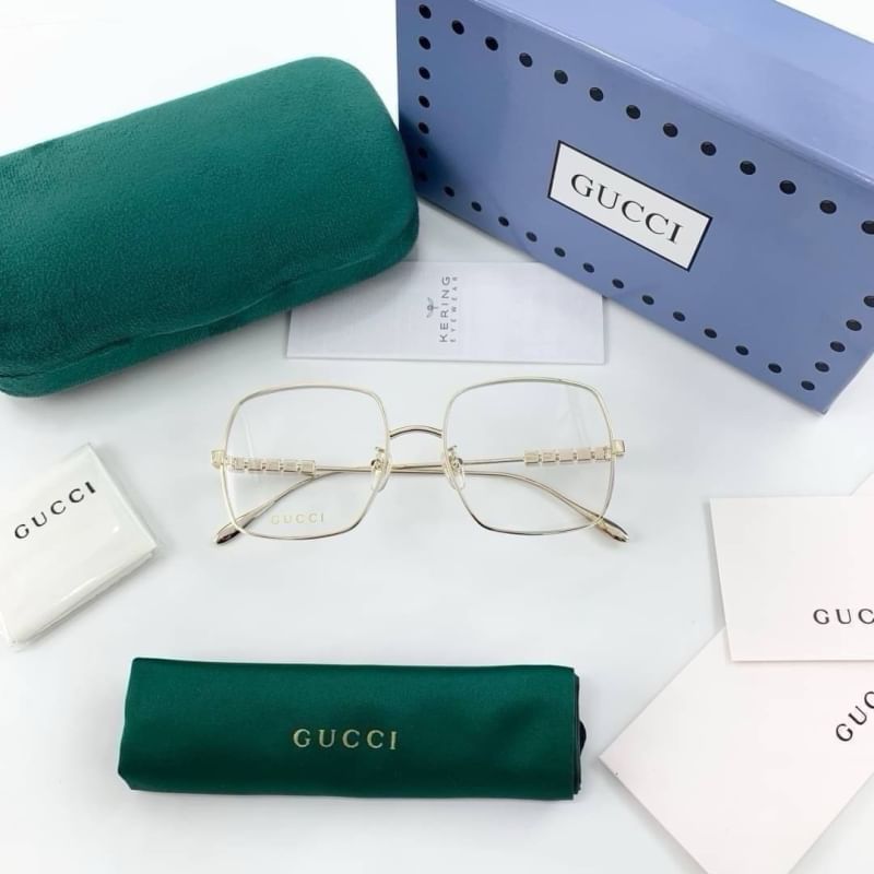 Gucci Glasses FALl WINTER 2023 แว่นตาเลนส์ใส สินค้าเข้าใหม่ล่าสุด เกรดคุณภาพดีที่สุด มาพร้อมกล่อง Full Set Box