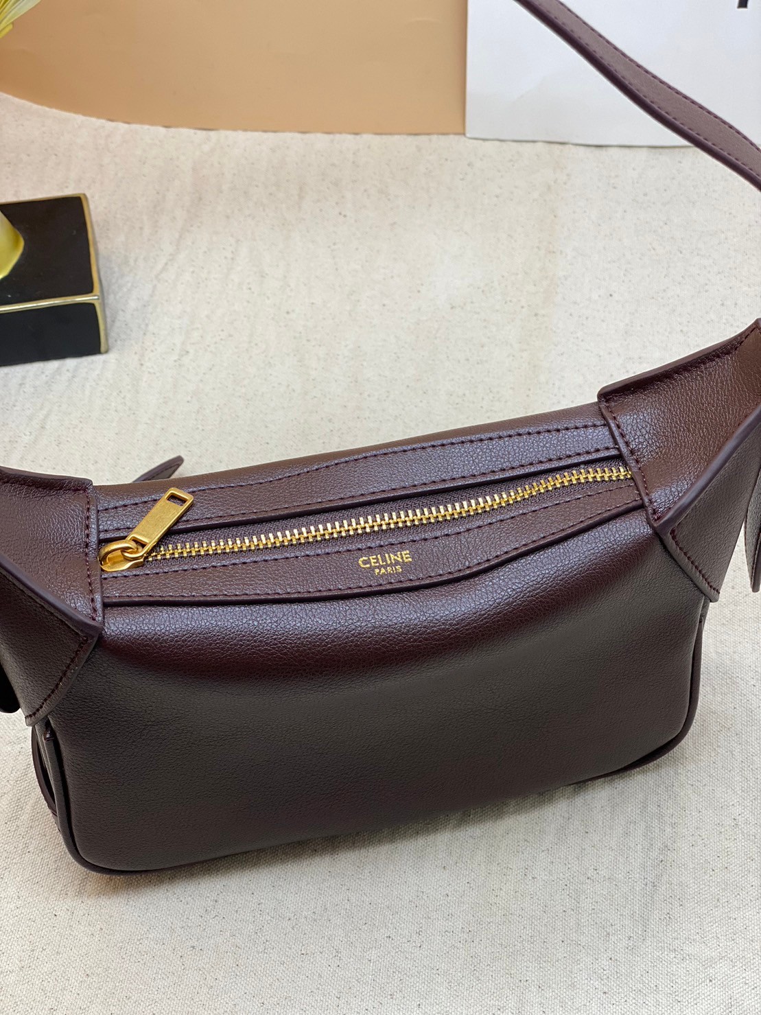 พร้อมส่ง 3 สี CELINE ROMY SHOULDER BAG 21cm เกรดออริ 1:1 สลับแท้ ภาพถ่ายจากงานจริง ใช้งานต่างประเทศได้