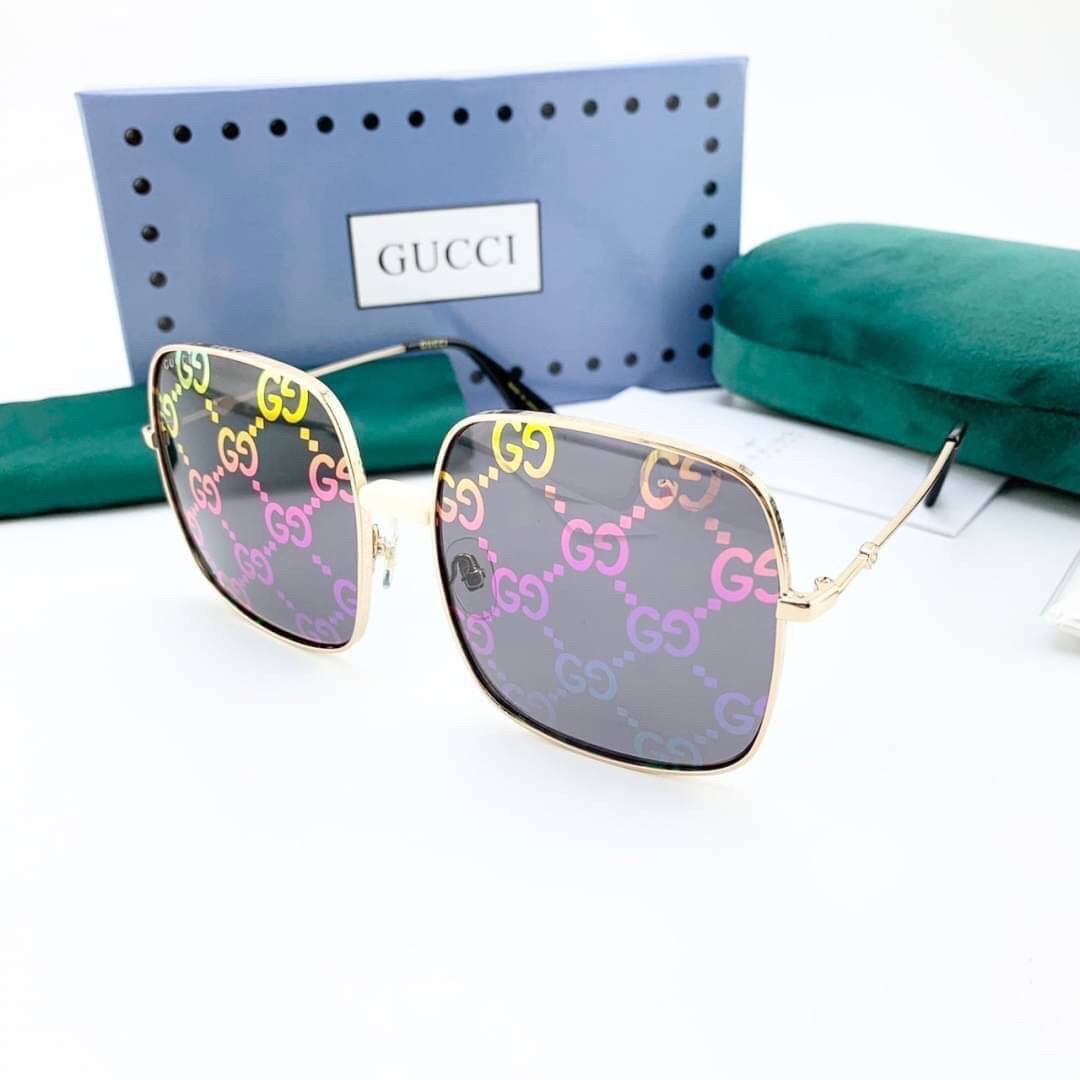 GUCCI SUNGLASSES แว่นตากันแดดกุชชี่ เกรดออริจินอล 1:1 งานสวยสุด คุณภาพดี Hi-quality กันแดดเต็มประสิทธิภาพ UV protection ภาพถ่ายจากสินค้าจริง