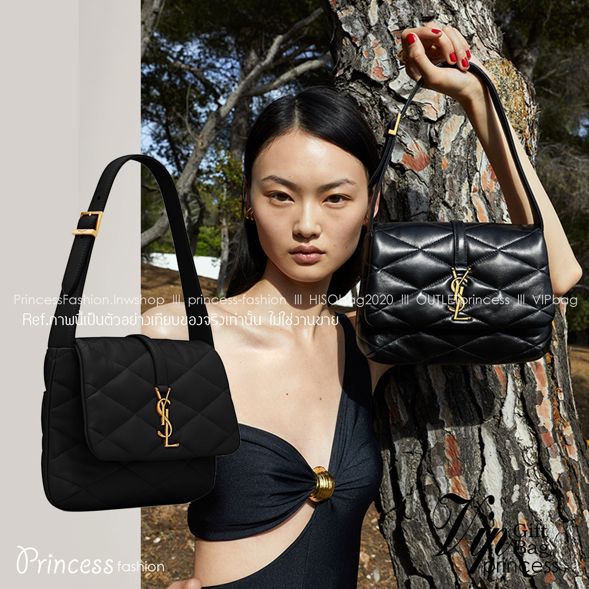 ORI หนังแท้ | YSL Le 57 Hobo Shoulder Bag / YSL Hobo Bag กระเป๋าสะพายทรงโฮโบ หนังสัมผัสนิ่มมือ ดีไซน์เรียบหรู ภายในโล่งกว้าง สามารถจุของสำคัญได้อย่างครบถ้วน ใบจริงหรูหรา ดูแพง มีไว้ติดบ้านสักใบ ยังไงก็คุ้มค่าจ้า