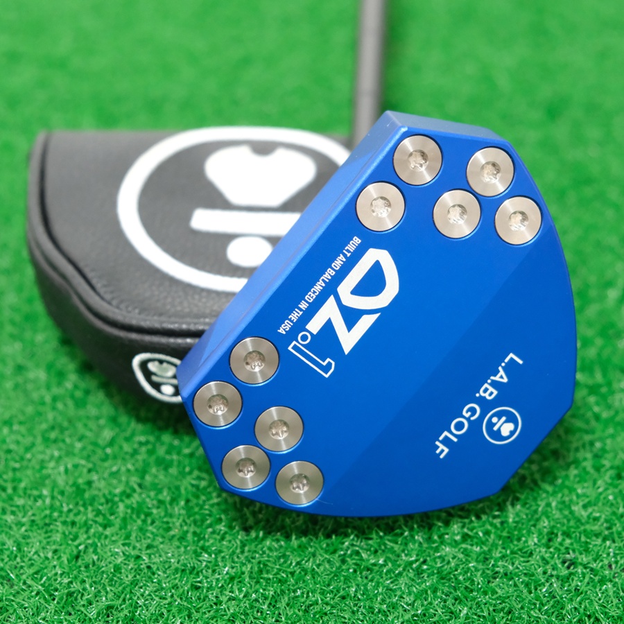 LAB GOLF OZ.1 BLUE PUTTER 34 INCH PUTTER 34" 69* LIE BLACK STEEL
