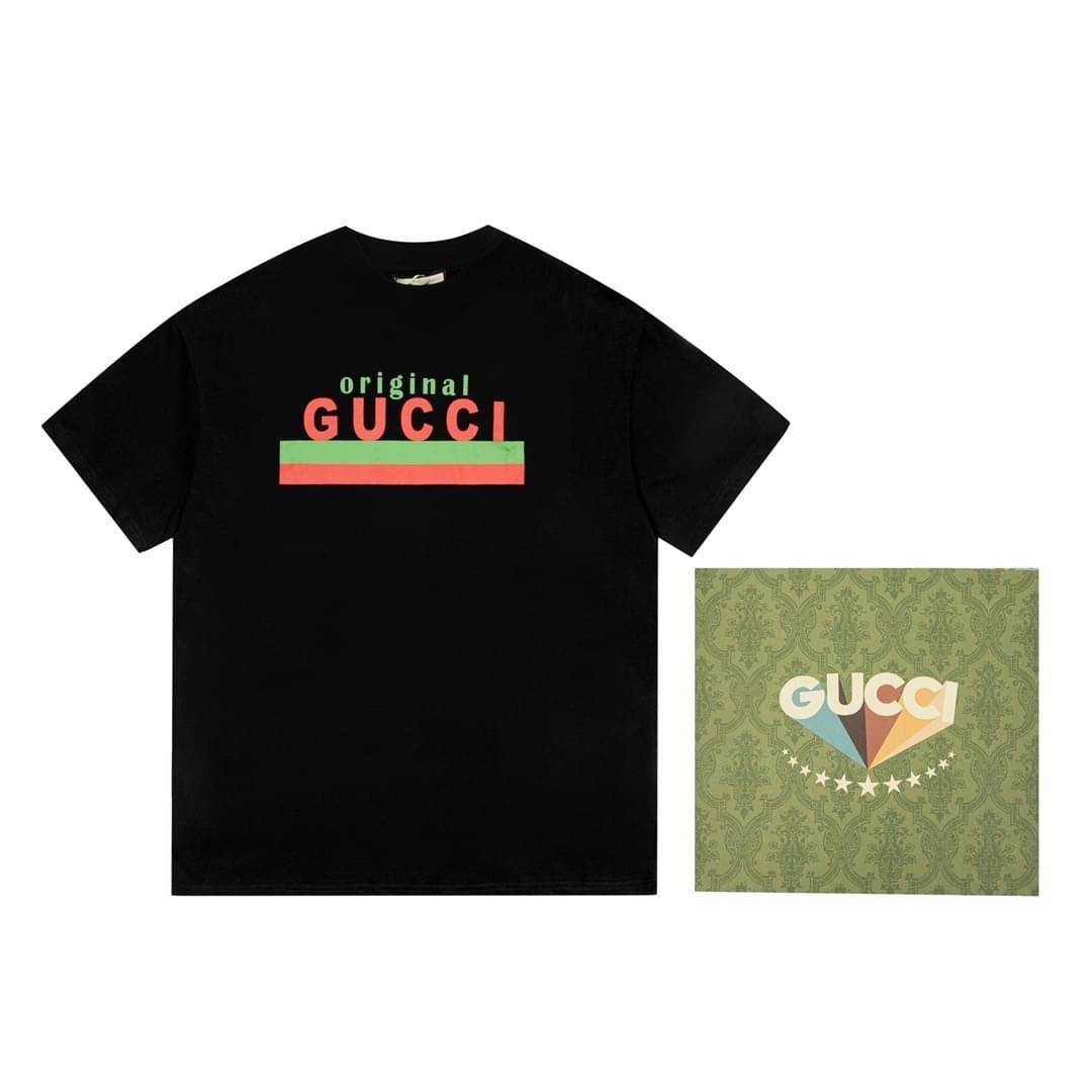 GUCCI T-Shirt / GG T-Shirts เสื้อยืดแบรนด์เนม เสื้อแบรนด์หรู เกรดออริจินอล สลับแท้ ภาพถ่ายจากงานจริง ใช้งานต่างประเทศได้