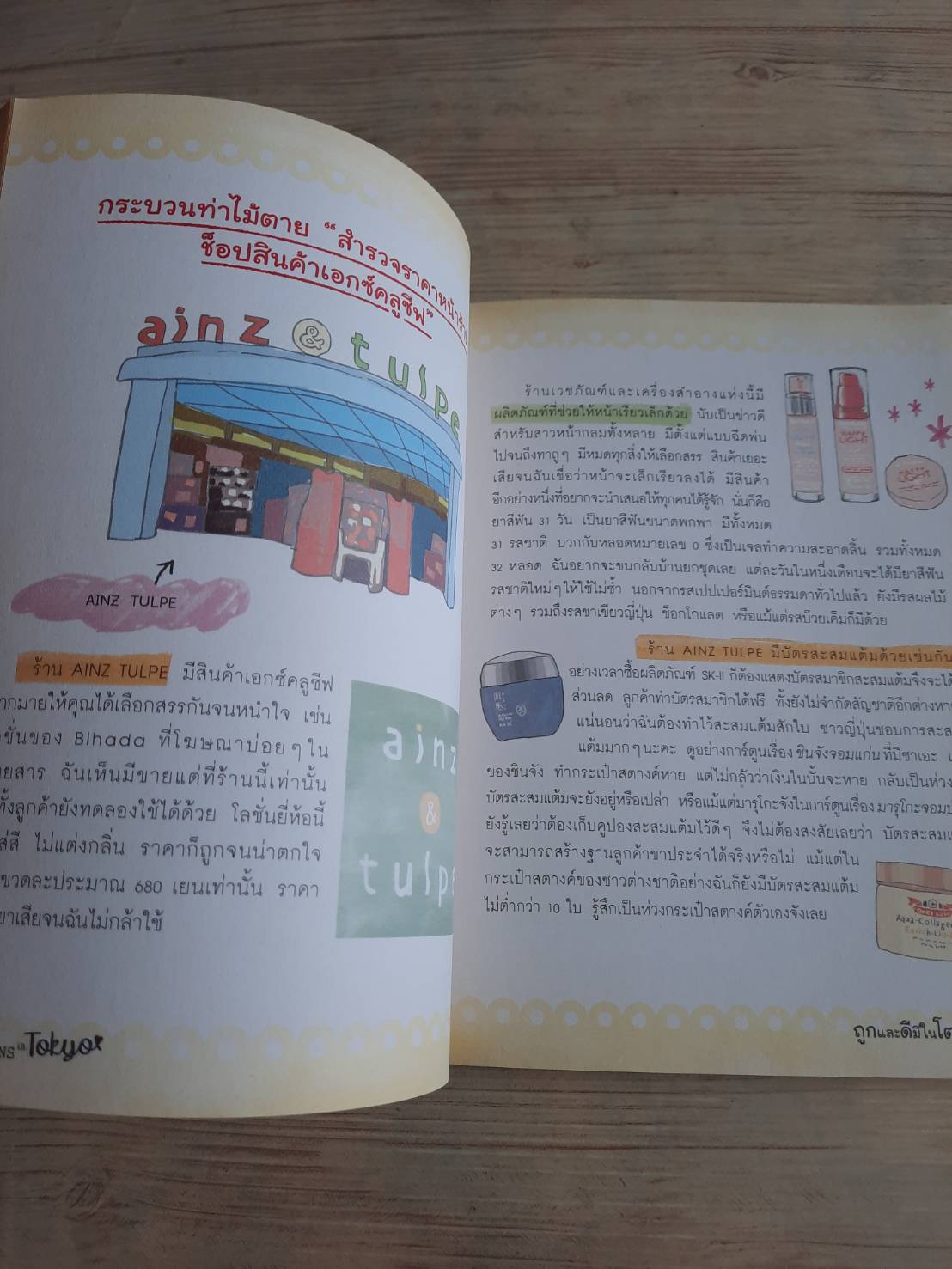 ถูกและดีมีในโตเกียว พิมพ์ครั้งที่ 2 เยี่ยลี่เซิน เขียน พิมพพิศา เอี่ยมทิพย์ แปล