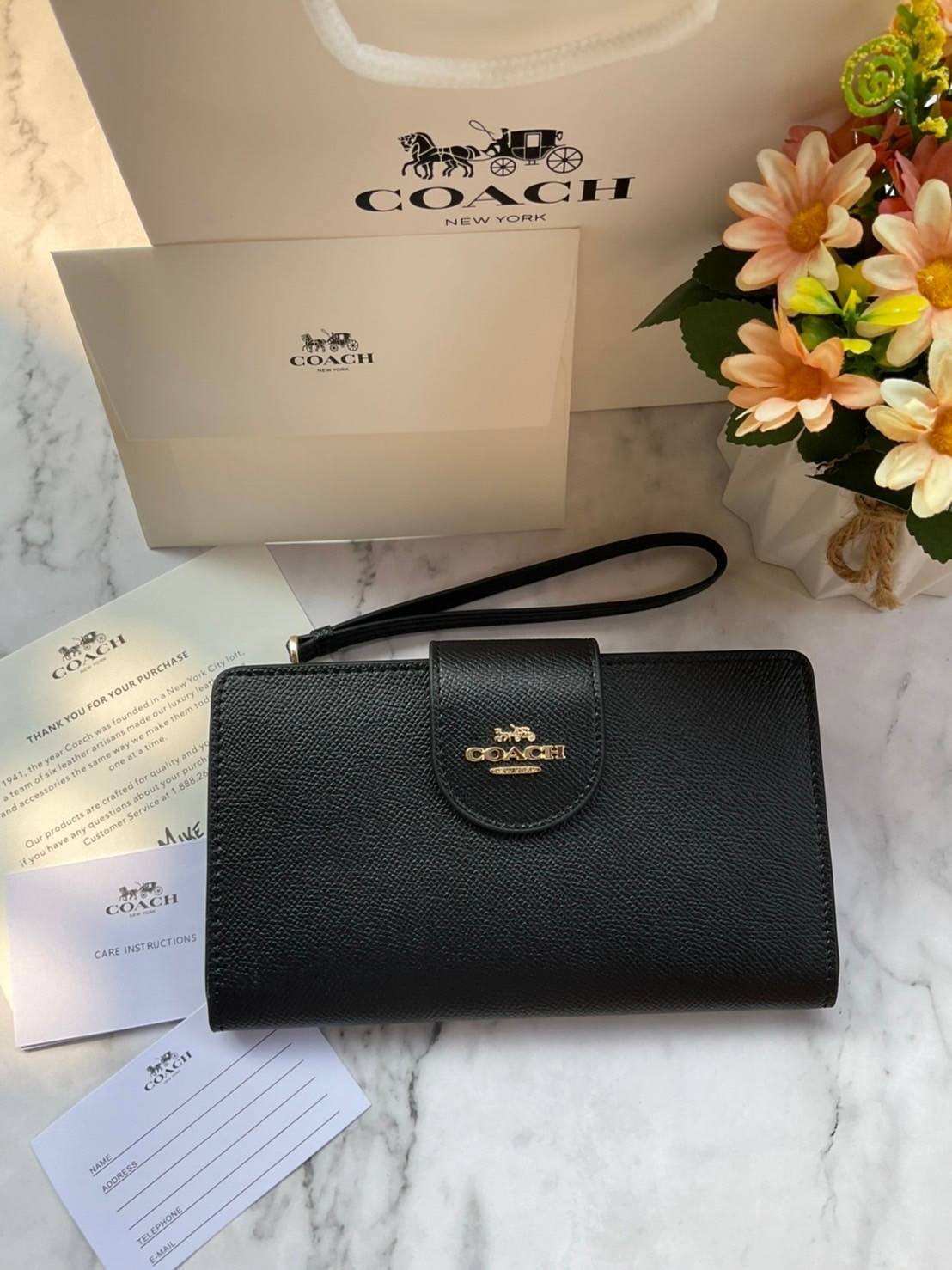 COACH TECH WALLET (COACH C2869) New Coach กระเป๋าสตางค์ใบยาวรุ่นใหม่ ใส่โทรศัพท์ได้ด้วยน๊า!! คอลเลคชั่นสวยหรู