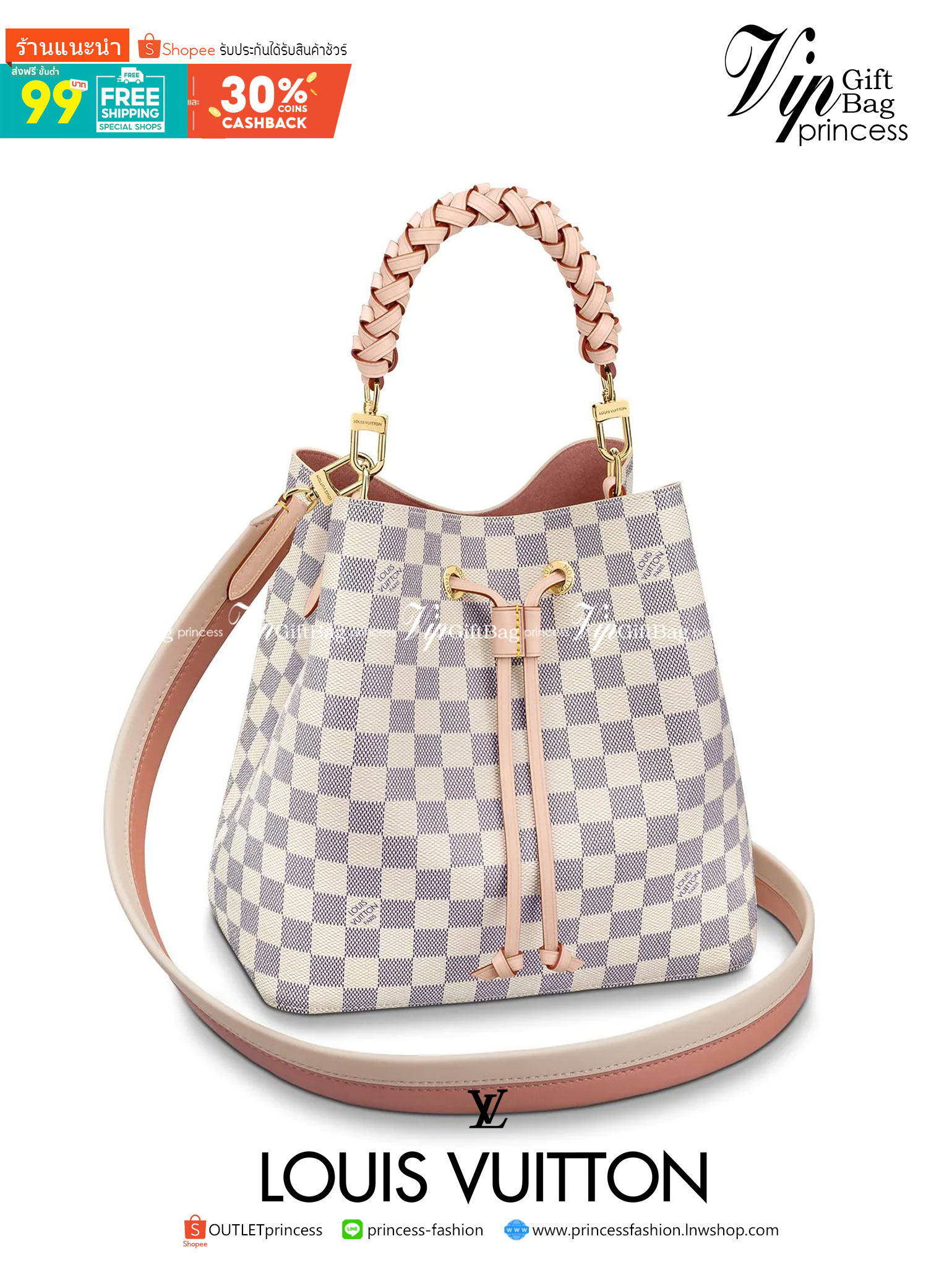 VIP 】หนังแท้ LOUIS VUITTON NÉONOÉ งานใหม่ล่าสุด พร้อมส่งที่ไทย