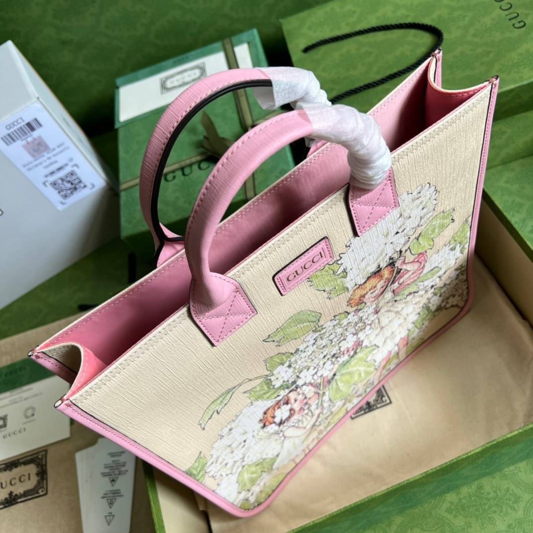 GUCCI Kids Tree Fairy Top-Handle Bag / GUCCI kid tote พร้อมส่ง เกรดท็อปออรินอล งานเหมือนสุด หนังแท้ สวยงามตามรูป TOP ORIGINAL 1:1 เกรดเทียบแท้ ใช้สลับแท้ได้ ใช้งานต่างประเทศได้