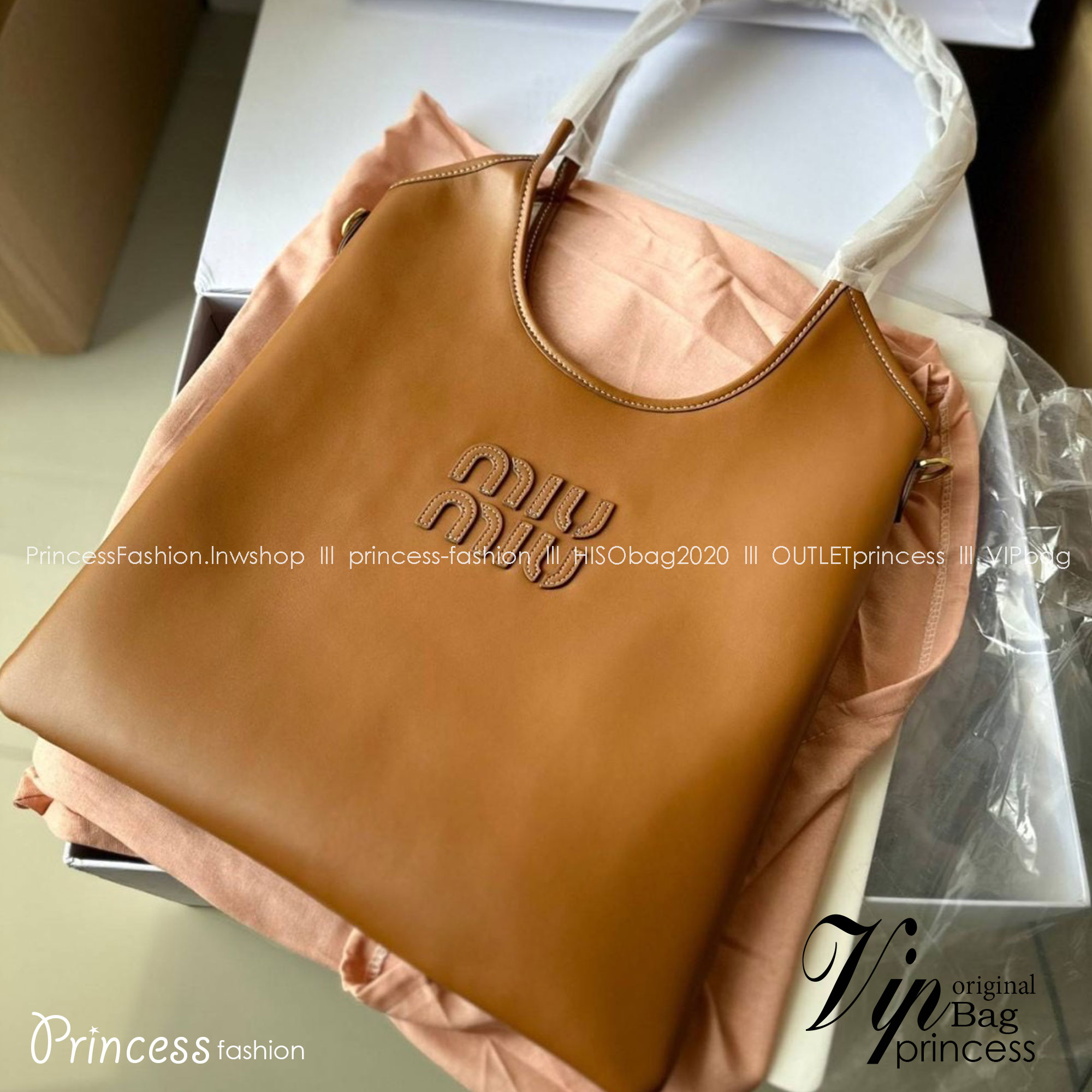 MIU MIU IVY leather bag / MIU MIU Tote Bag กระเป๋าถือสะพาย เกรดออริ ท็อป vip 1:1 เกรดงานปราณีตละเอียด หนังแท้อย่างดี เกรดดีสุด ใช้งานต่างประเทศได้