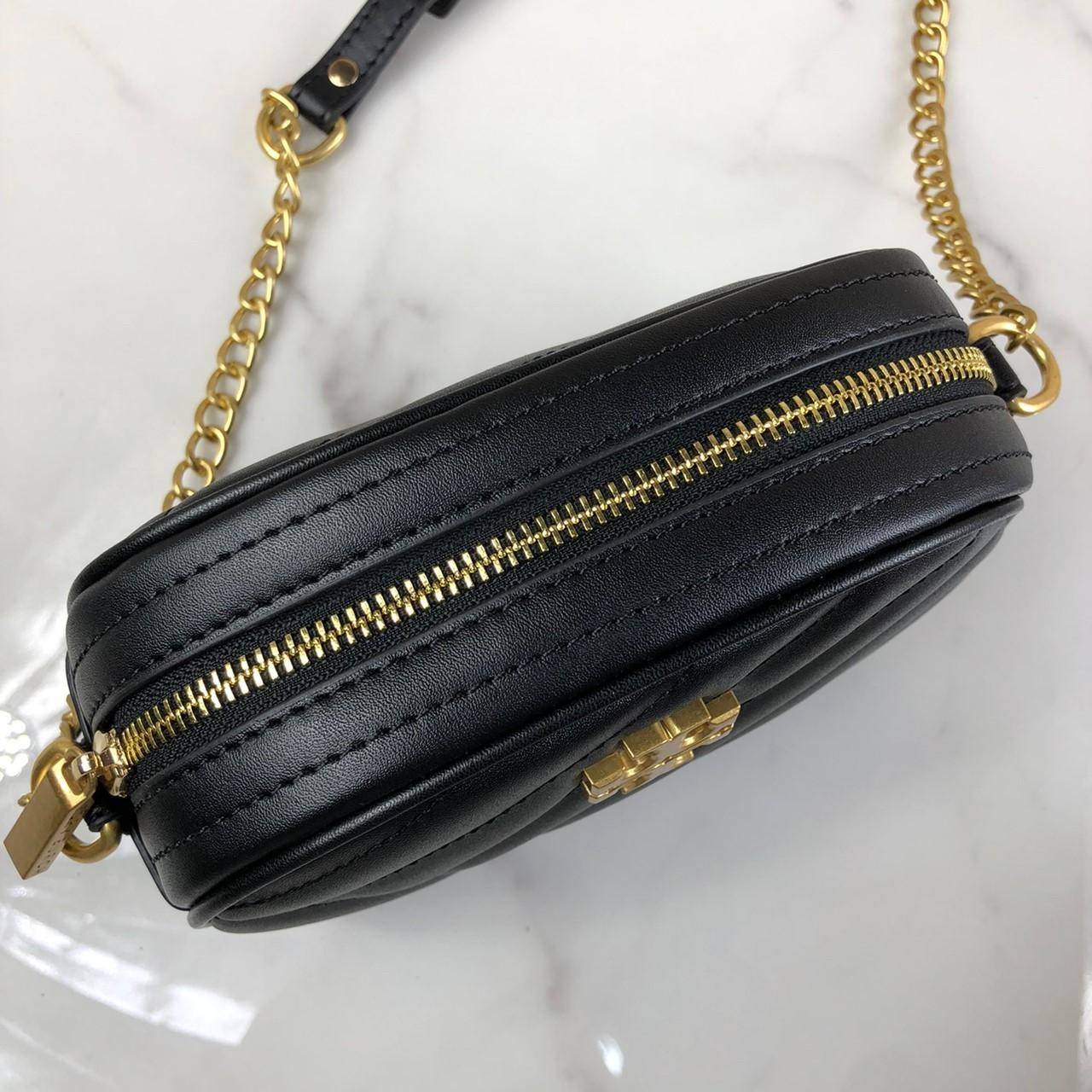 Tory Burch Kira Chevron Camera Sling Crossbody Bag