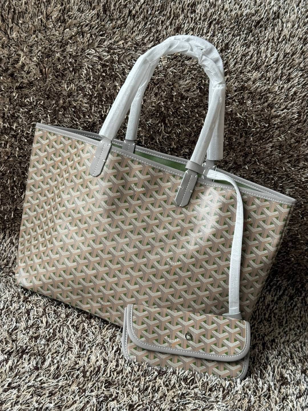 พร้อมส่ง 2 สี PM 35cm GOYARD SAINT LOUIS CLAIRE-VOIE PM BAG กระเป๋าทรงโท้ทใบใหญ่ เกรดออริ สลับแท้ 1:1
