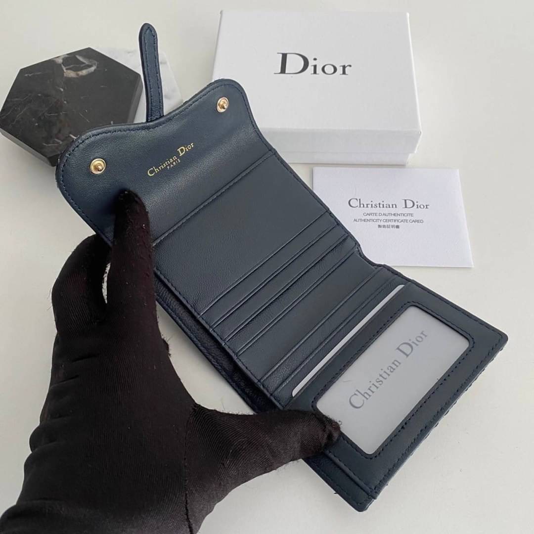 พร้อมส่ง 3 แบบ Dior wallet monogram MEN / DIOR Trifold Wallet / DIOR Coin 7 Card Wallet กระเป๋าสตางค์ดิออร์ กระเป๋าใส่เหรียญใส่การ์ด เกรดออริ สลับแท้ 1:1 ใช้ต่างประเทศได้