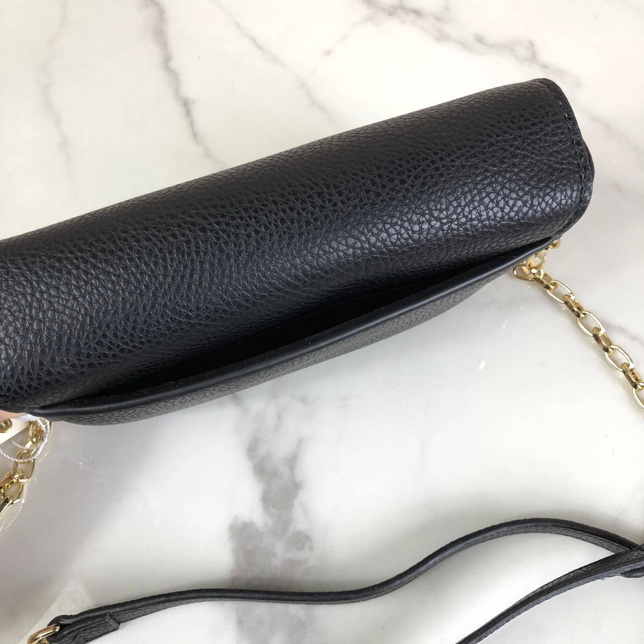 ของแท้ 💯% กระเป๋าสะพาย TORY BURCH มาพร้อมสายสะพายโซ่ มีหนังรองบ่าค่ะ