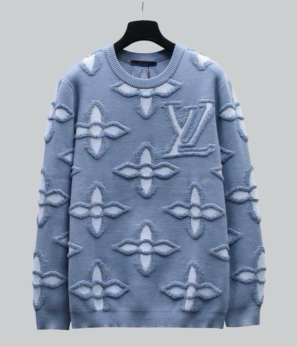 TOP ORI | LV SWEATER เสื้อสเวตเตอร์งานแบรนด์ เนื้อผ้าอย่างดีงานนำเข้าจากโรงงานเทียบแบรนด์ เกรดท็อปออริจินอล เกรดดีสุด เทียบแท้ พร้อมป้ายแท็ก