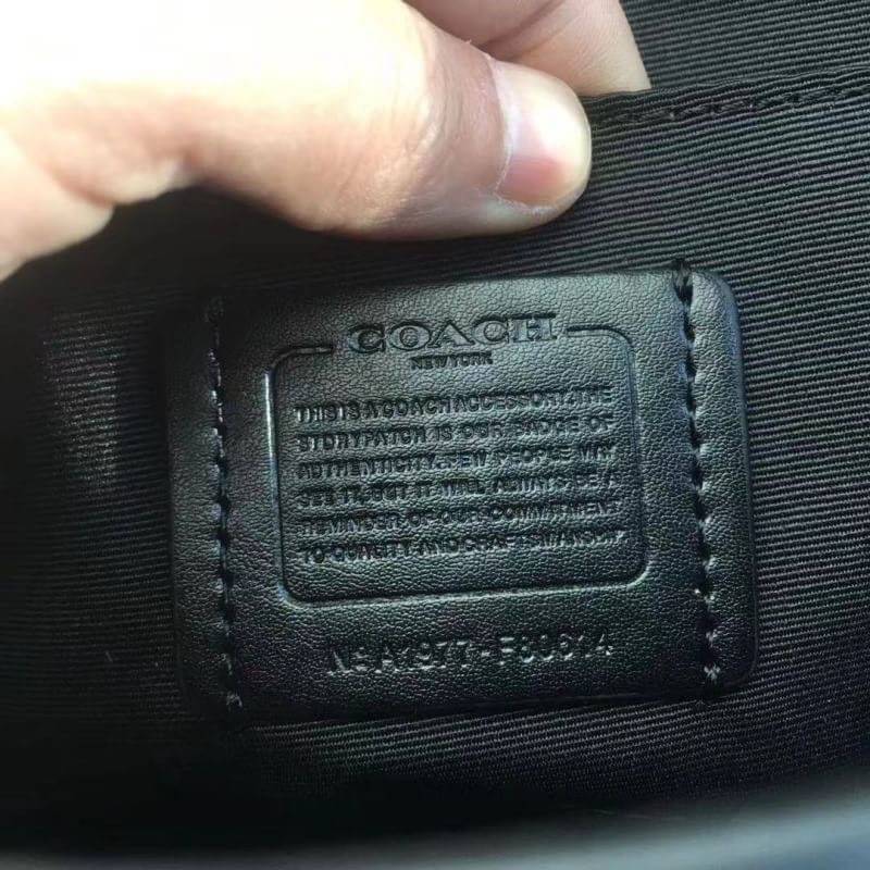 COACH SMALL JES MESSENGER WITH SIGNATURE CANVAS STRAP