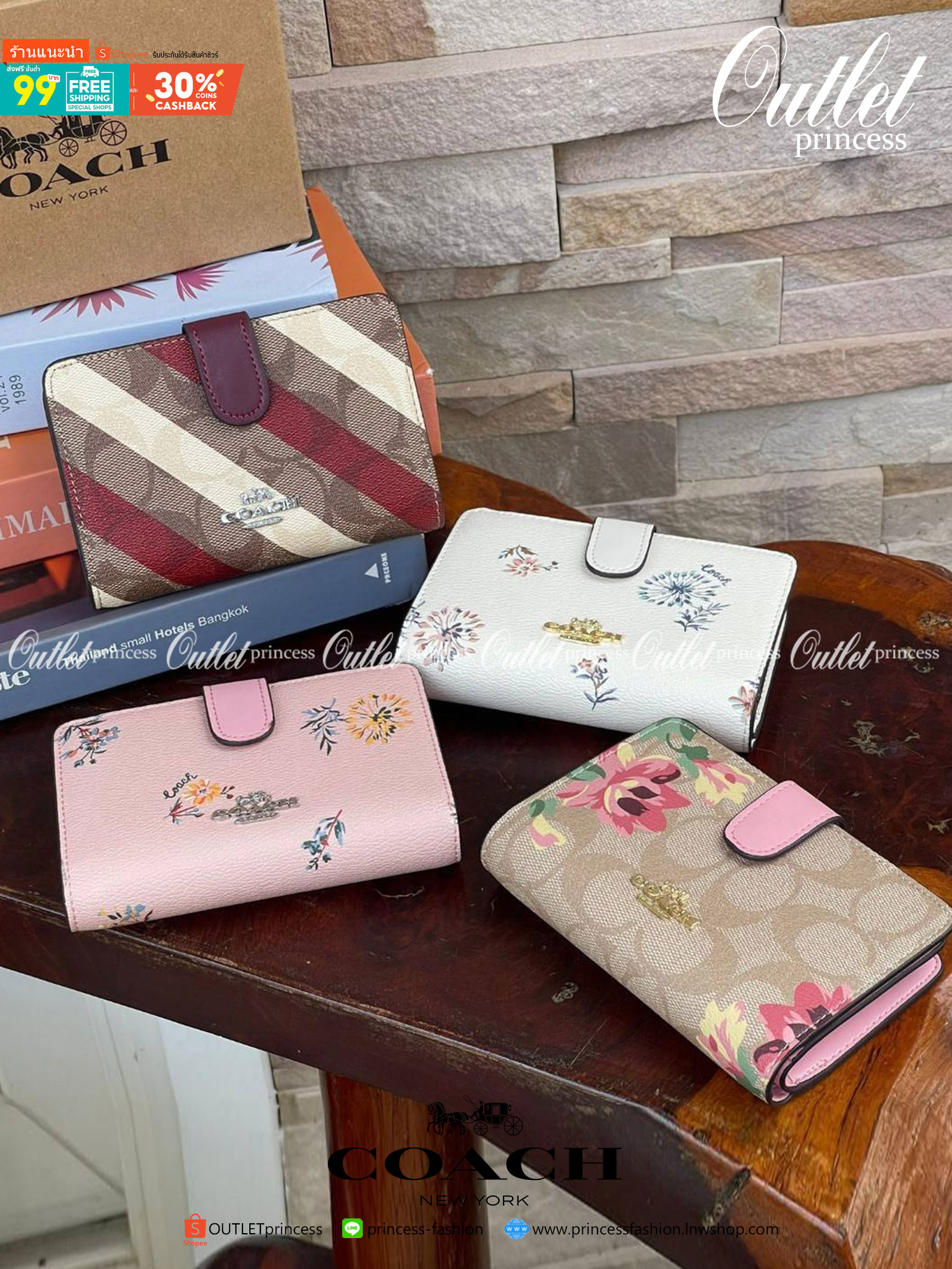 COACH MEDIUM CORNER ZIP WALLET IN SIGNATURE CANVAS กระเป๋าสตางค์ขนาดกลางที่ถือว่าเป็นไอเทม Must Have ของทุกเพศทุกวัยที่ต้องพกติดตัวไว้ตลอดเวลา เพราะนอกจากจะช่วยจัดเก็บเงิน บัตรประชาชน บัตรเครดิตและต่าง ๆ ให้เป็นระเบียบเรียบร้อยยังต้องคำนึงถึงประโยชน์ใช้สอ