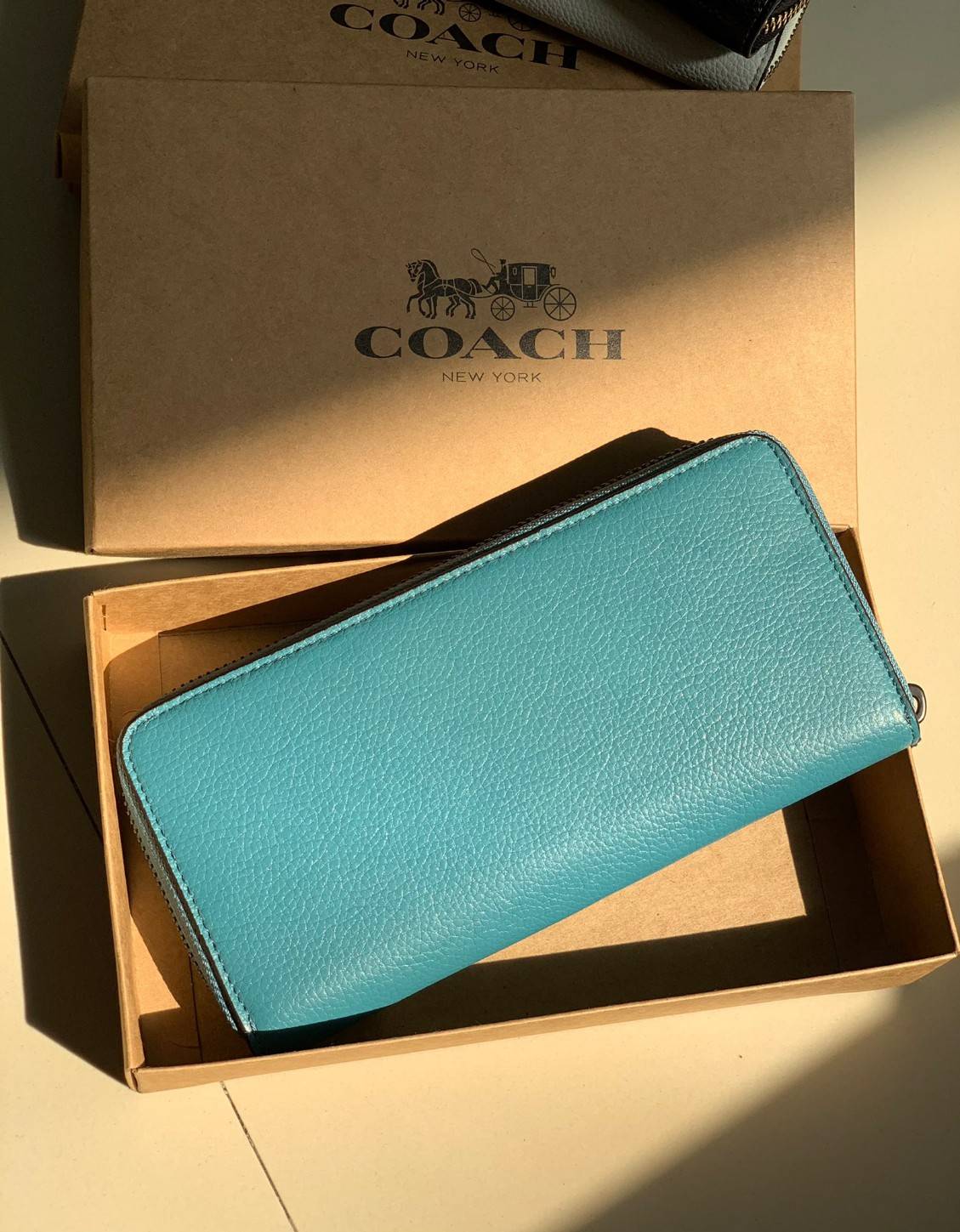 ของแท้ 💯% COACH ZIP WALLET SNOOPY LIMITED ((16122B)) พร้อมส่ง!! กระเป๋าเงินใบยาวซิปรอบ หนังแท้ลายหนังสวย