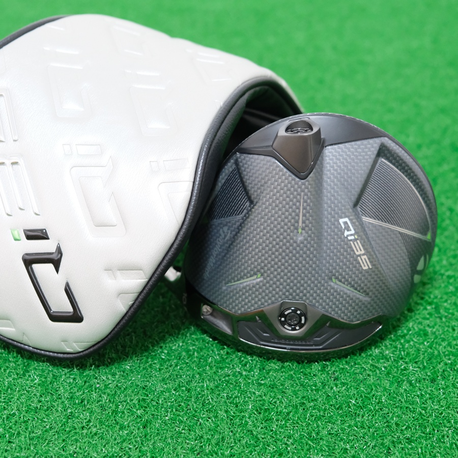 NEW 2025 TAYLORMADE QI35 10.5* DRIVER - HEAD ONLY + HEADCOVER