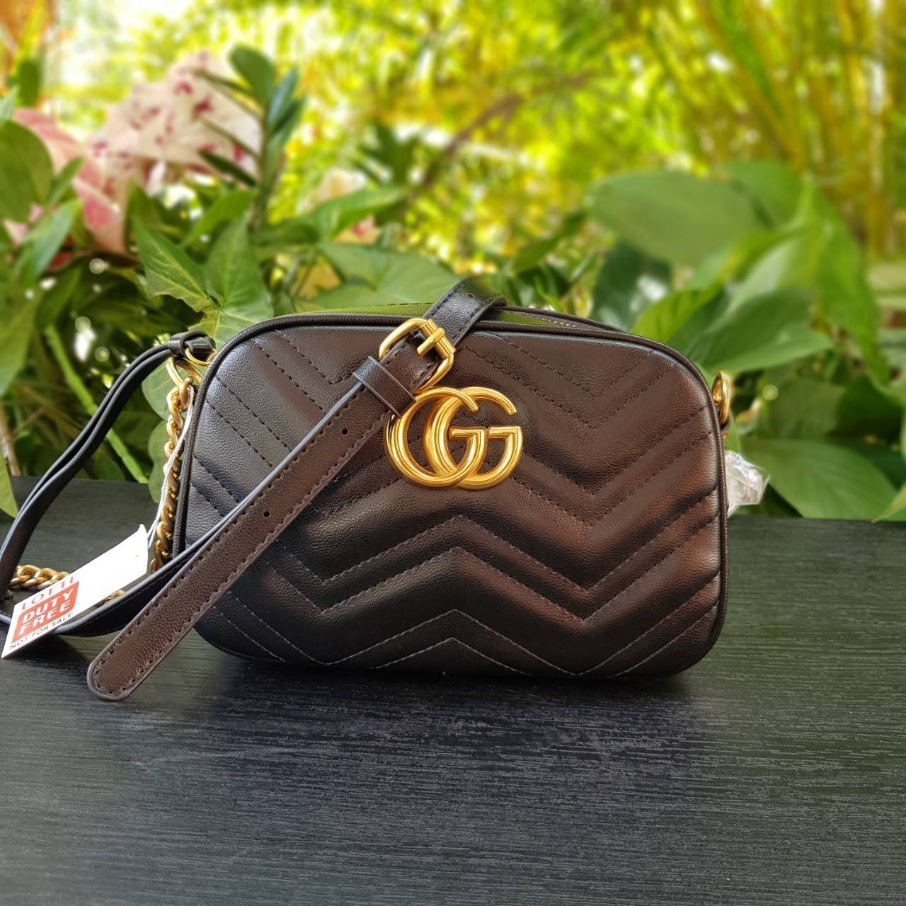 GUCCI GG Marmont small matelassé shoulder bag กระเป๋าสะพายครอสบอดี้ คอลเลคชั่นสุดหรู ใช้งานง่าย เข้าได้กับทุกลุค