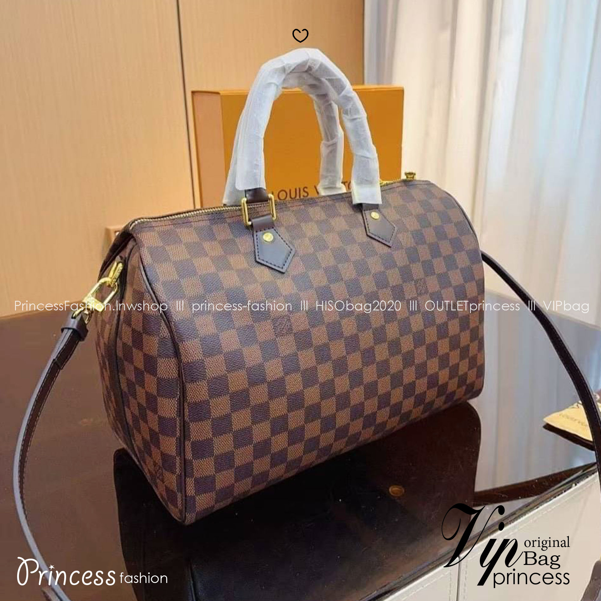 LV Speedy Bandoulière 35 bag กระเป๋าสะพายทรงหมอน ใบใหญ่จุของได้เยอะ รุ่นท็อปฮิต รูปทรงสวยตลอดกาล