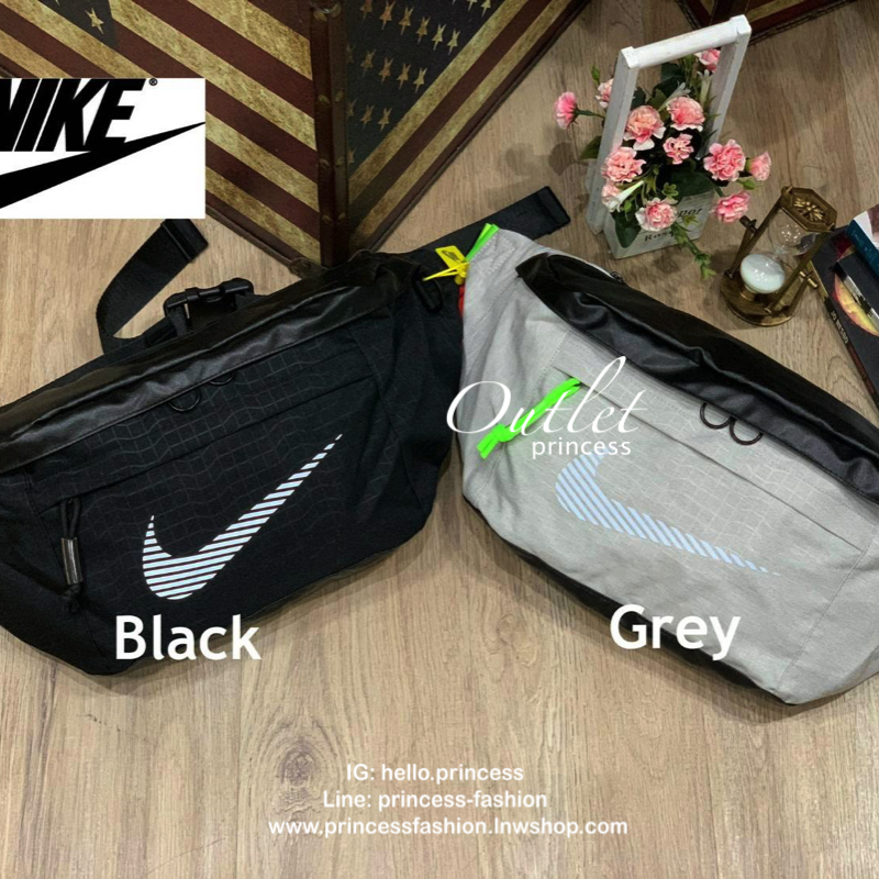 Nike Tech Hip Pack Winterized กระเป๋าnikeทรงคาดอกรุ่นใหม่ชนช้อป ทรงสวย ใบใหญ่สไตล์สปอร์ต ใส่อุปกรณ์กีฬาและพกพาได้อย่างสบายใจ แบ่งเป็นช่องซิปใช้งานทั้งหมด3ช่อง ด้านหน้า ด้านบนและด้านหลัง สามารถแยกของได้เป็นสัดส่วน สายปรับได้ฟรีไซส์ ดีไซน์โลโก้แบรนด์ด้านหน้