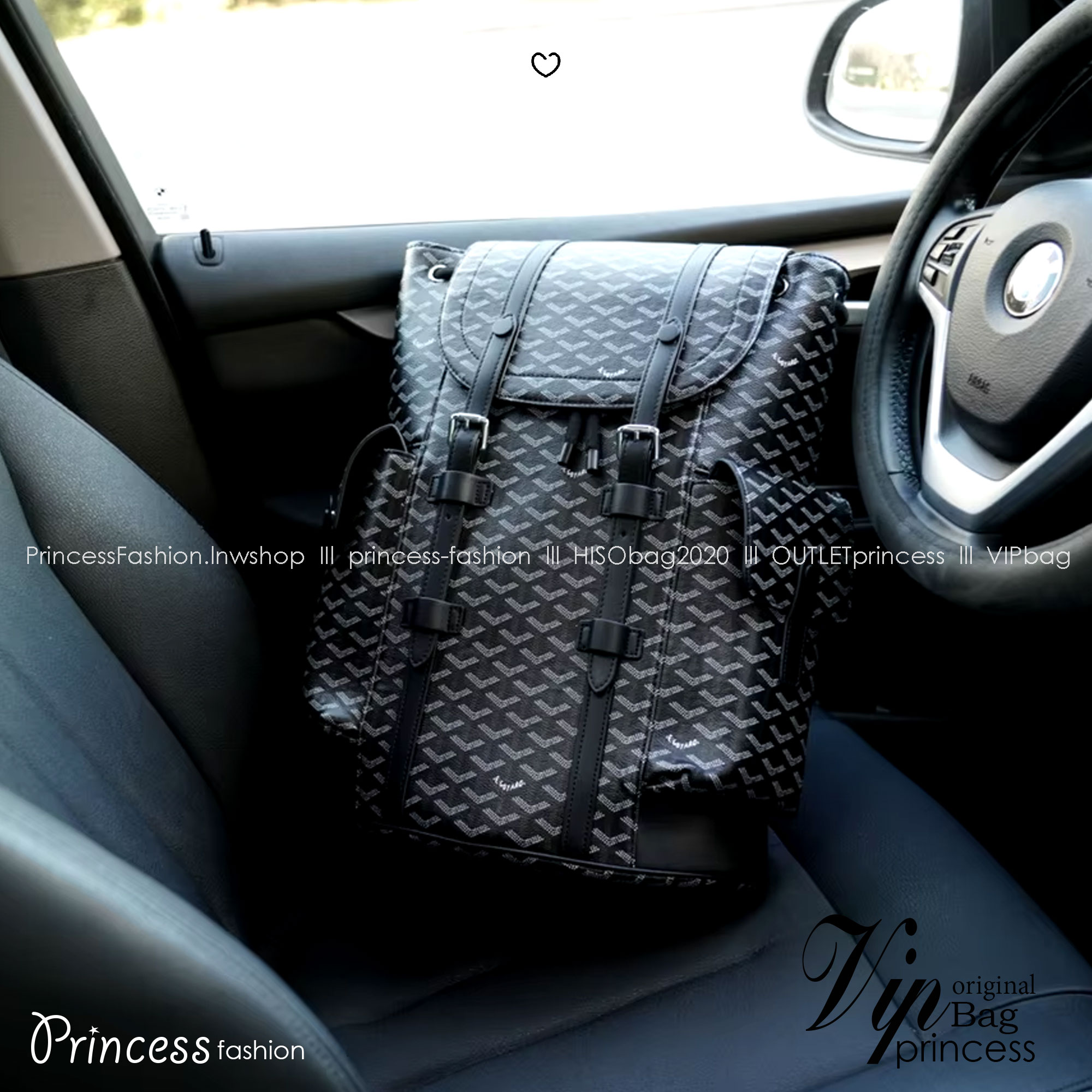 Goyard Backpack Bag Large Size กระเป๋าเป้ใบใหญ่ ดีไซน์สวยคลาสสิกเป็นเอกลักษณ์ ใช้ได้ทั้งหนุ่มๆและสาวๆ ตกแต่งลวดลายโลโก้แบรนด์เรียบหรู ภายในจุของได้เยอะมาก ใหญ่จริง!! ใบนี้คุ้มค่าราคามากๆ ทั้งดีไซน์และฟังก์ชั่นการใช้งาน ตอบโจทย์แน่นอน จะใส่เสื้อผ้าสำหรับ s