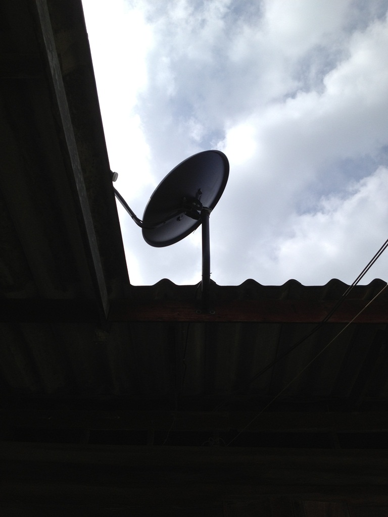 ชุดจานดาวเทียม PSI OK (TRUE TV) ขนาด 60 ซ.ม รวมค่าติดตั้ง