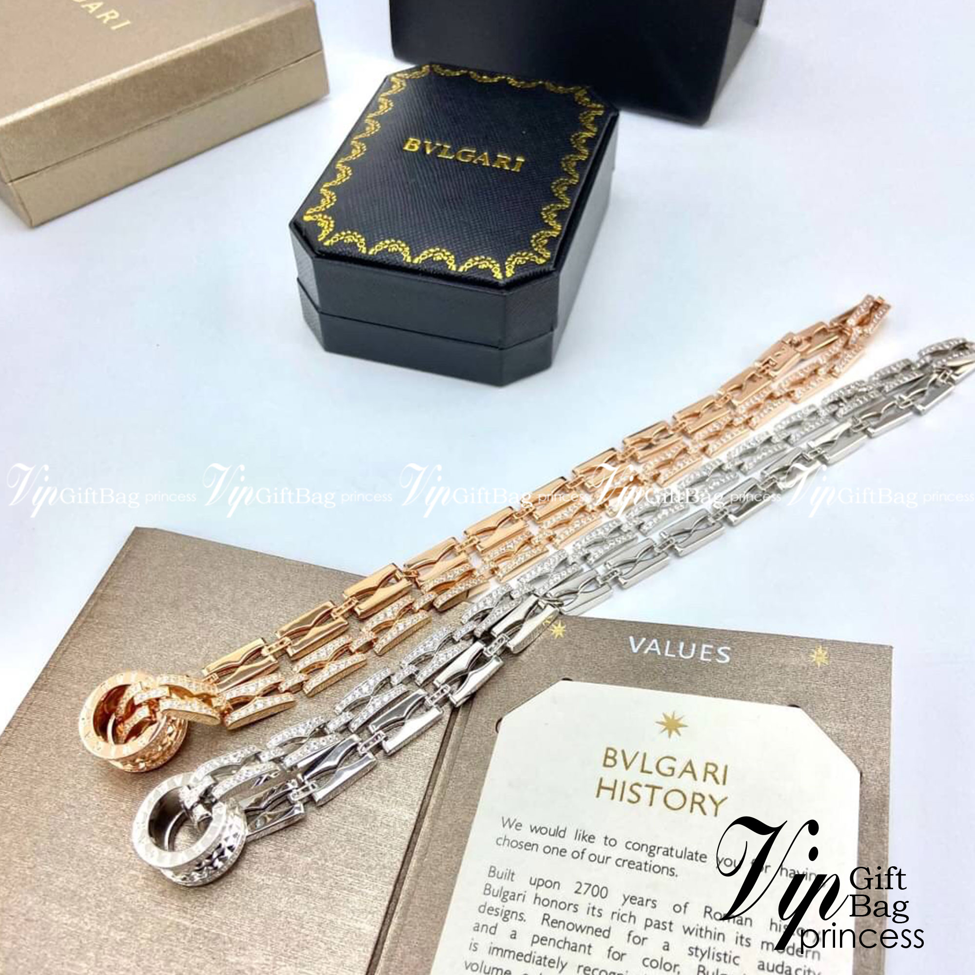 BVLGARI Necklace B.zero1 46cm สร้อยคอบุลการี ภาพสินค้าถ่ายจากงานขายจริง ใช้งานต่างประเทศได้