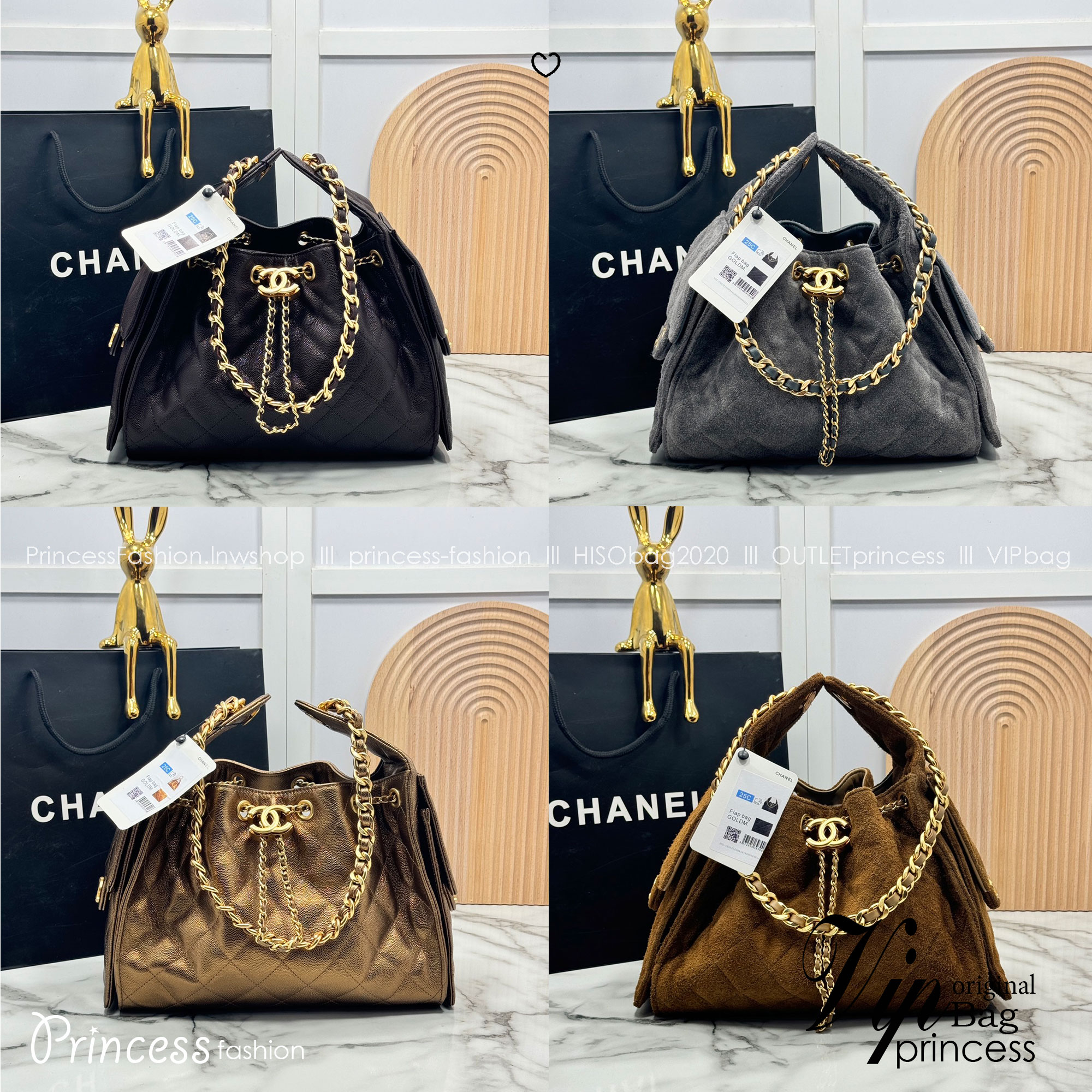 11 สี ORI หนังแท้ | 25cm CHANEL 25 Small Handbag Spring-Summer 2025 กระเป๋าสะพายรุ่นใหม่สุดฮอตแห่งปี ที่สุดแห่งความไอคอนิก