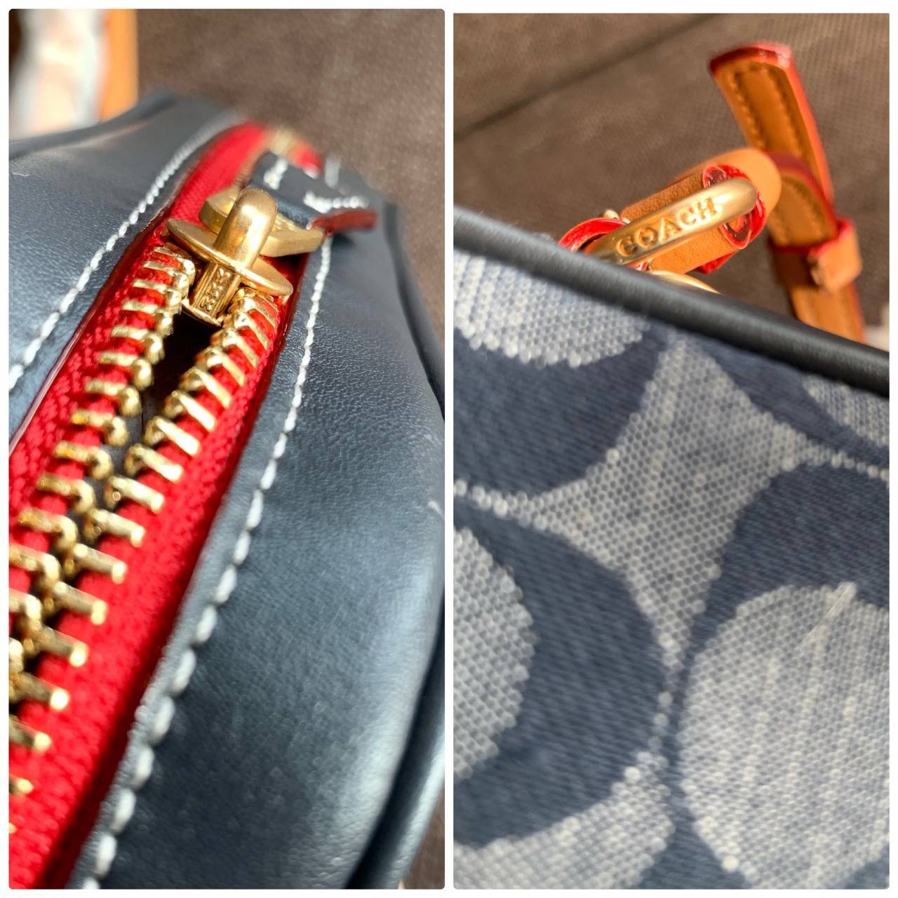 COACH MINI CAMERA IN SIGNATURE CHAMBRAY ((C8666)) 📣พร้อมส่งที่ไทย กับคอลเลคชั่นใหม่ล่าสุด ที่คุณต้องมี! กระเป๋าทรงกล่อง น้ำหนักเบา วัสดุผ้า Chambray ทอลายแบรนด์ตัดขอบหนังแท้ได้สวยงามค่ะ **ผ้าChambrayจะเหมาะกับหน้าร้อนนี้ได้ดีทีเดียวค่ะ**