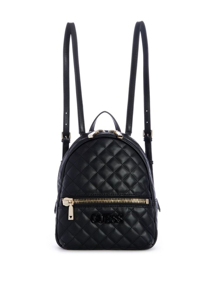 GUESS ELLIANA BACKPACK BAG เป็นอีกรุ่นที่หายากค่ะ!! กระเป๋าสะพายหลัง วัสดุ pu คุณภาพดีหนังเรียบเดินด้ายลายนวม หนังนิ่ม นำ้หนักเบามาก