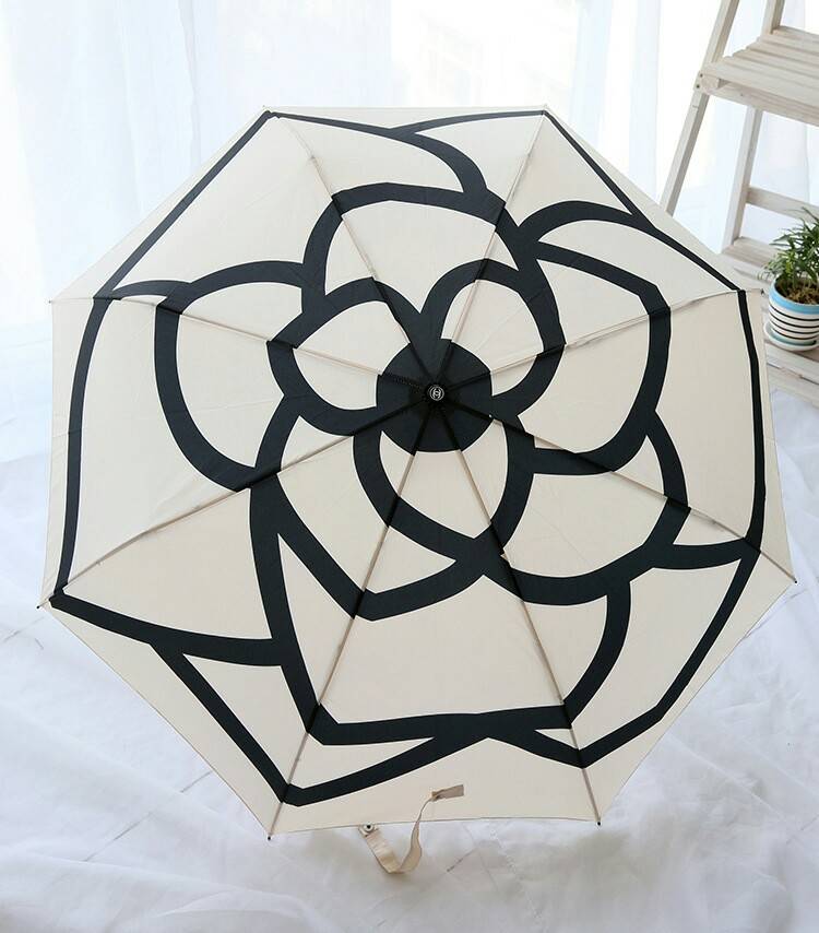 สีใหม่เข้าคะ! Recommend สำหรับร่ม Chanel ตัวนี้ จัดมาให้แล้วคะ ของแถมจากแบรนด์ดังอย่าง chanel ที่นานๆจะเข้าที **รีบคว้าเลย ร่ม chanel size M ( Medium Coverage) ขนาดเส้นผ่าศูนย์กลาง 100cm. ขนาดกำลังดี วัสดุเป็น ผ้า water proof กันน้ำ กันUV ดีไซด์ สวย หรู ต