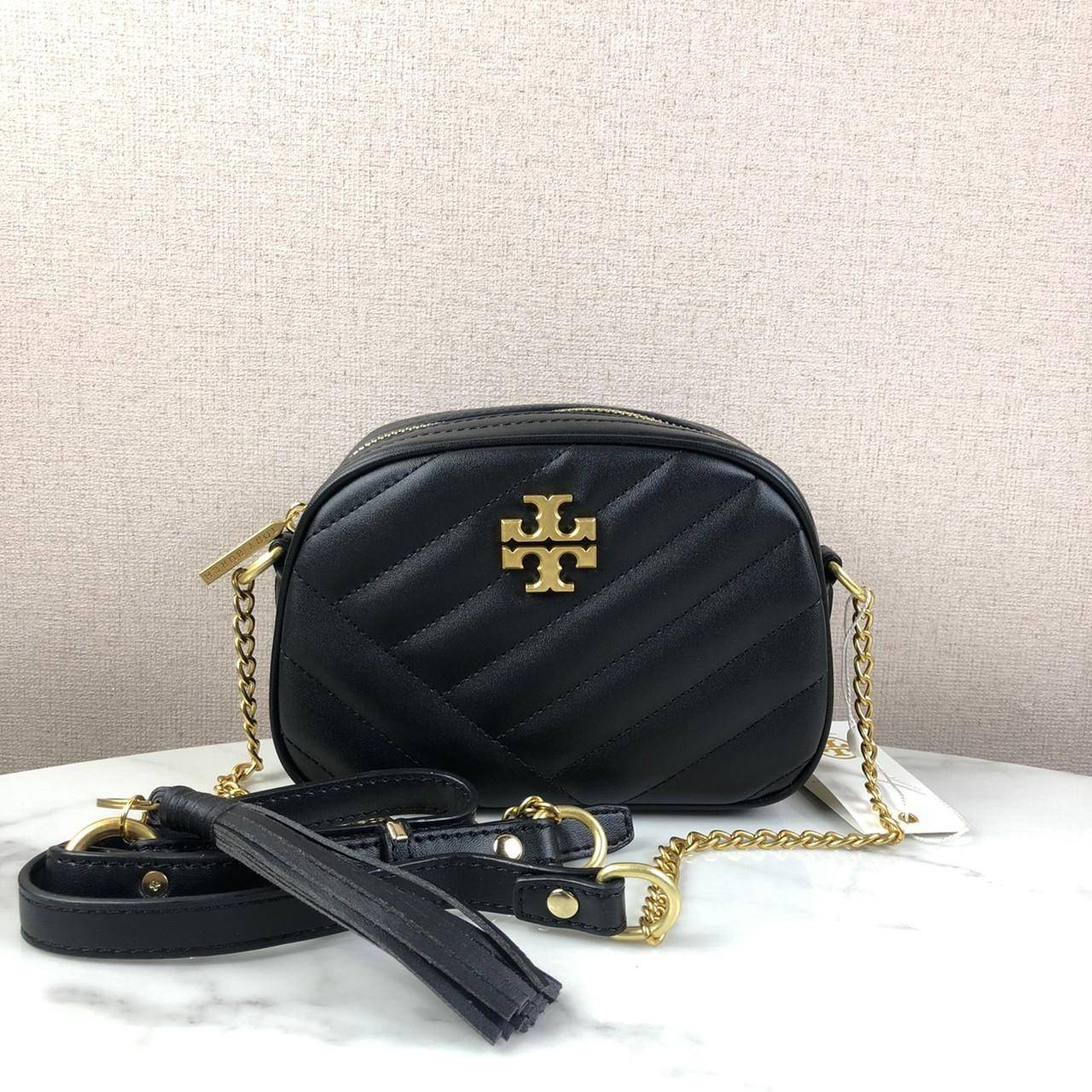 Tory Burch Kira Chevron Camera Sling Crossbody Bag